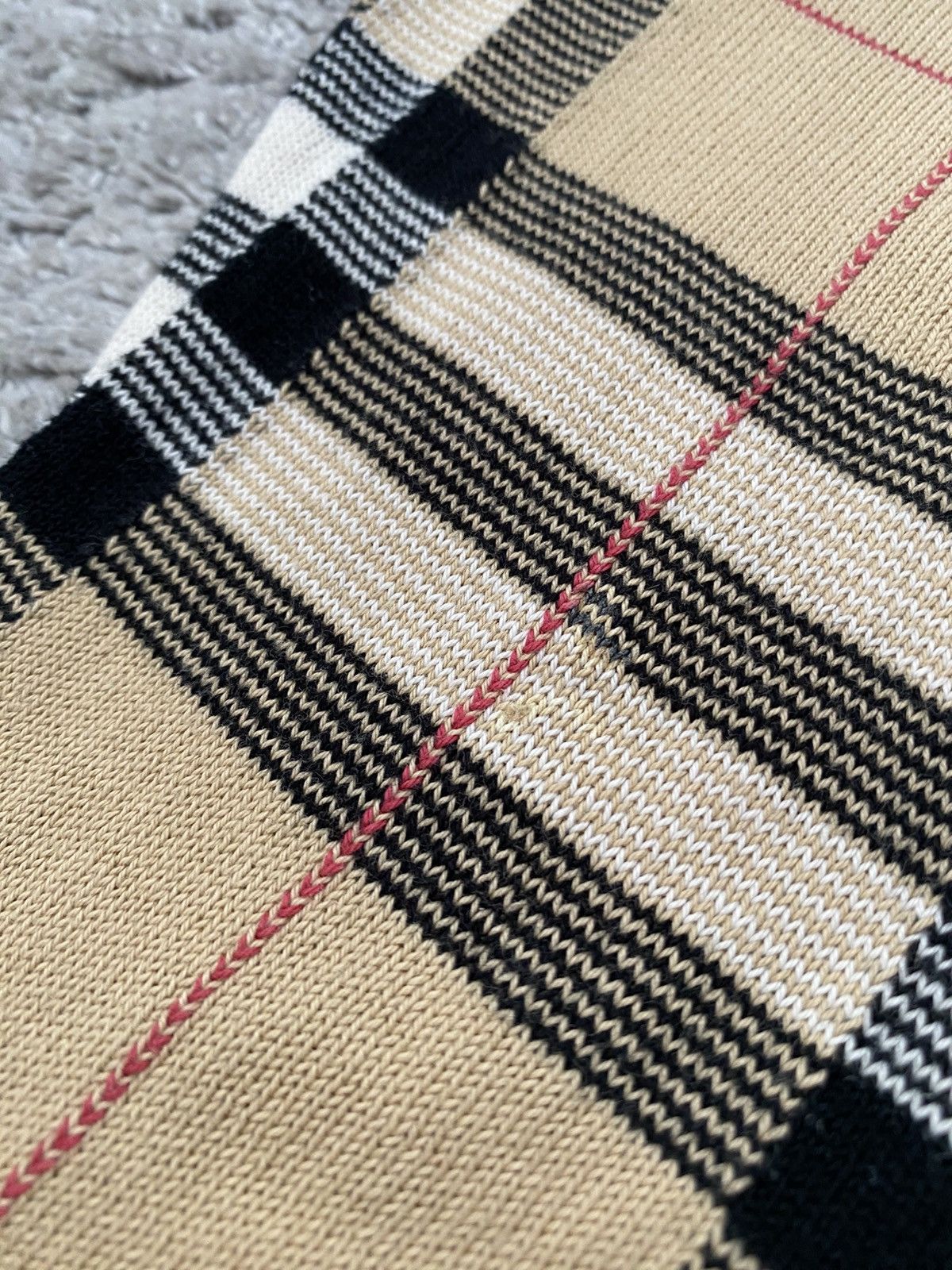 Burberry × Burberry Prorsum × Vintage Burberry London Vintage Nova Check Classic Woven Sweater y2k Size US M / EU 48-50 / 2 - 11 Thumbnail