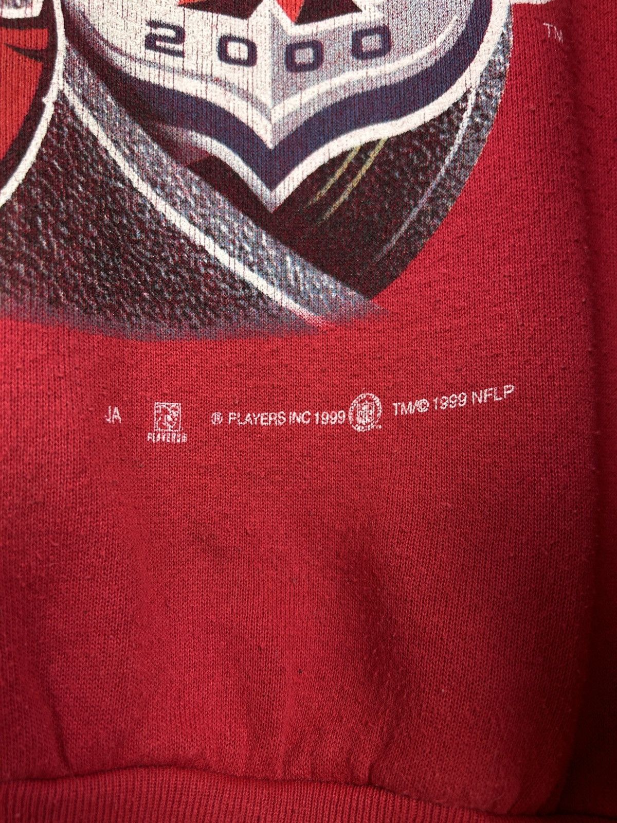 NFL 00s Vintage 2000 Super Bowl XXXIV Bucaneers Tultex Sweat Size US M / EU 48-50 / 2 - 4 Thumbnail