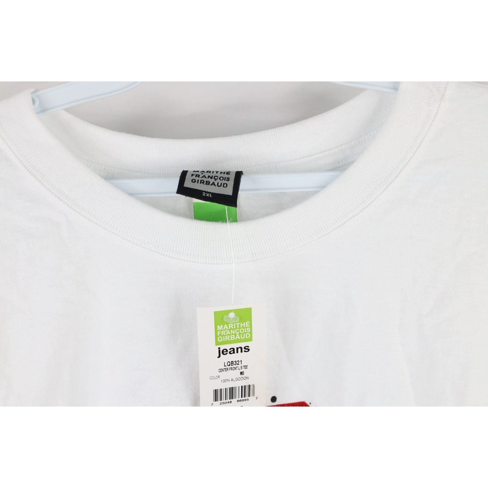 Marithe + Francois Girbaud × Vintage NOS Vintage 90s Marithe Francois Girbaud Long Sleeve T-Shirt Size US XXL / EU 58 / 5 - 6 Thumbnail