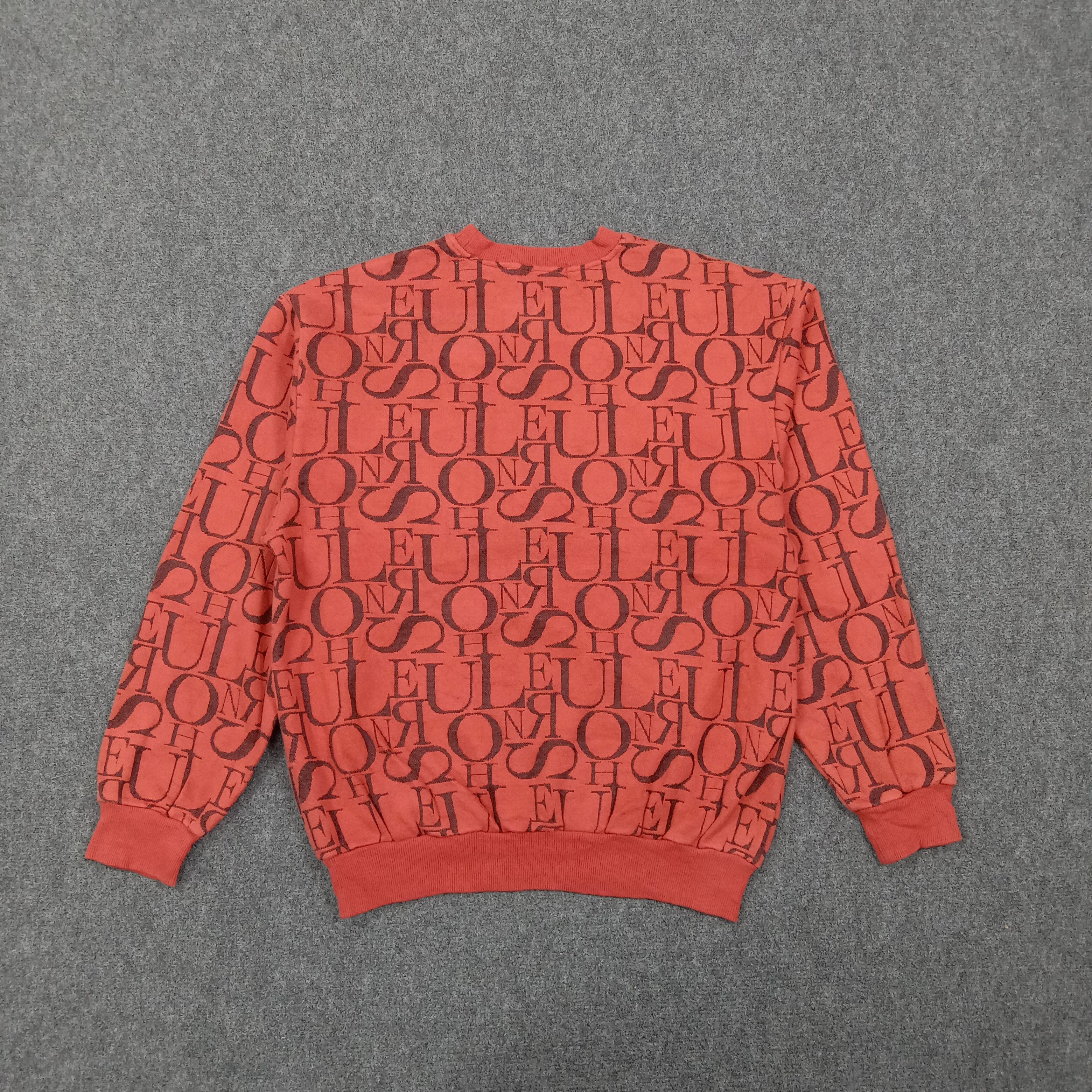 Vintage LESHURON Sports Full Print Sweatshirt C269N6 Size US M / EU 48-50 / 2 - 4 Thumbnail
