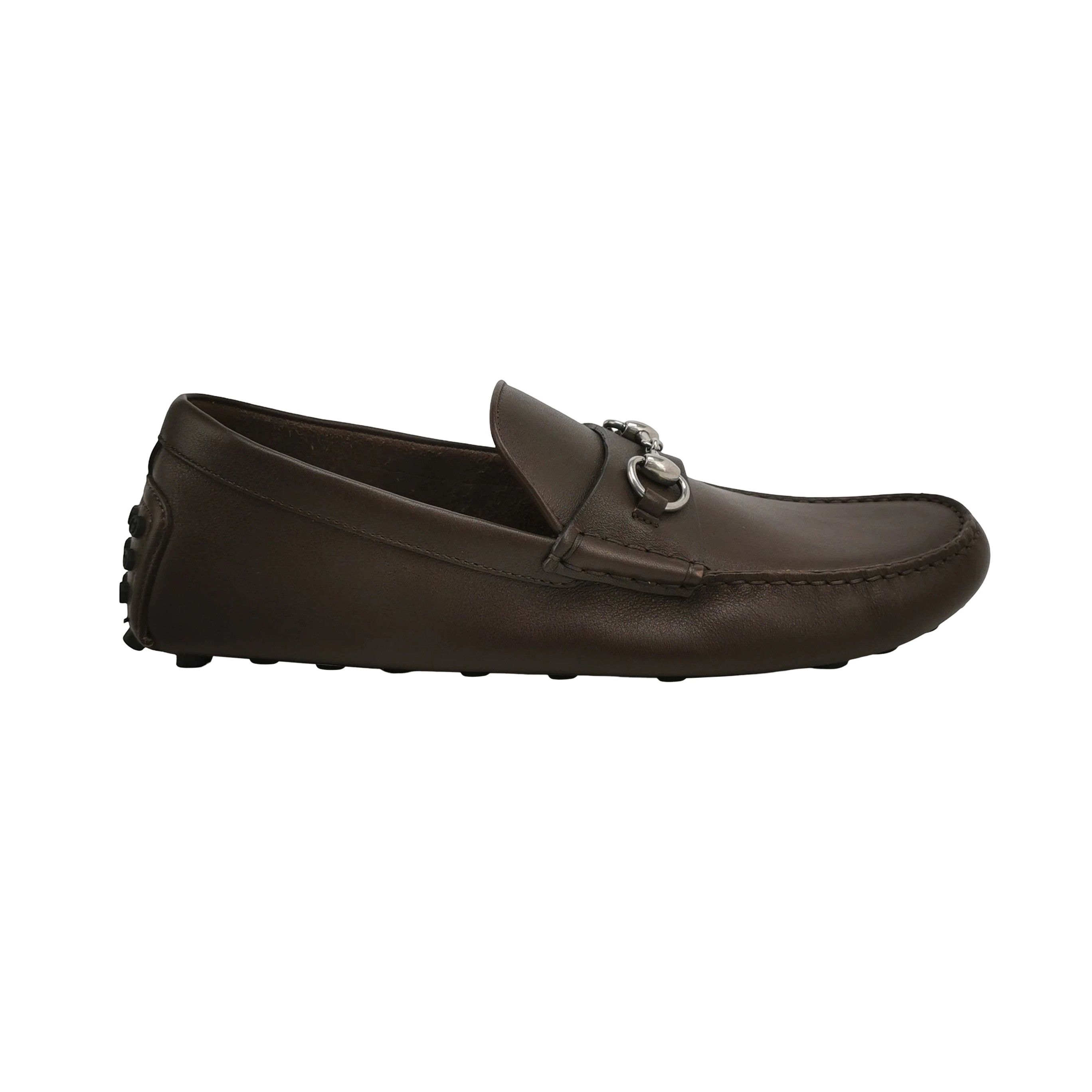 Gucci Gucci Leather Horsebit Loafers Size 43 Size US 10 / EU 43 - 1 Thumbnail