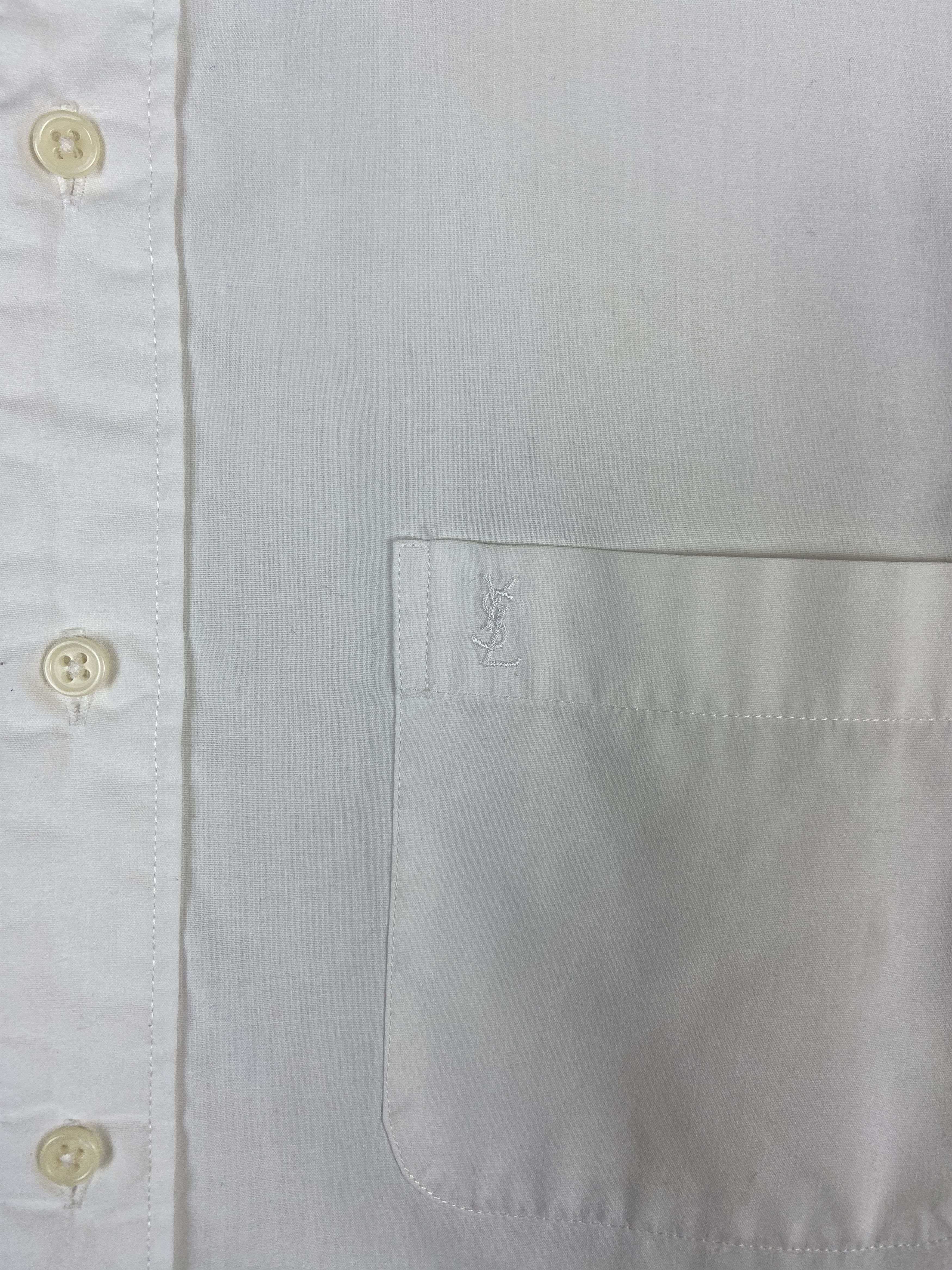 Vintage YSL YvesSaintLaurent Vintage Men’s Shirt Button Ups Size US M / EU 48-50 / 2 - 7 Thumbnail