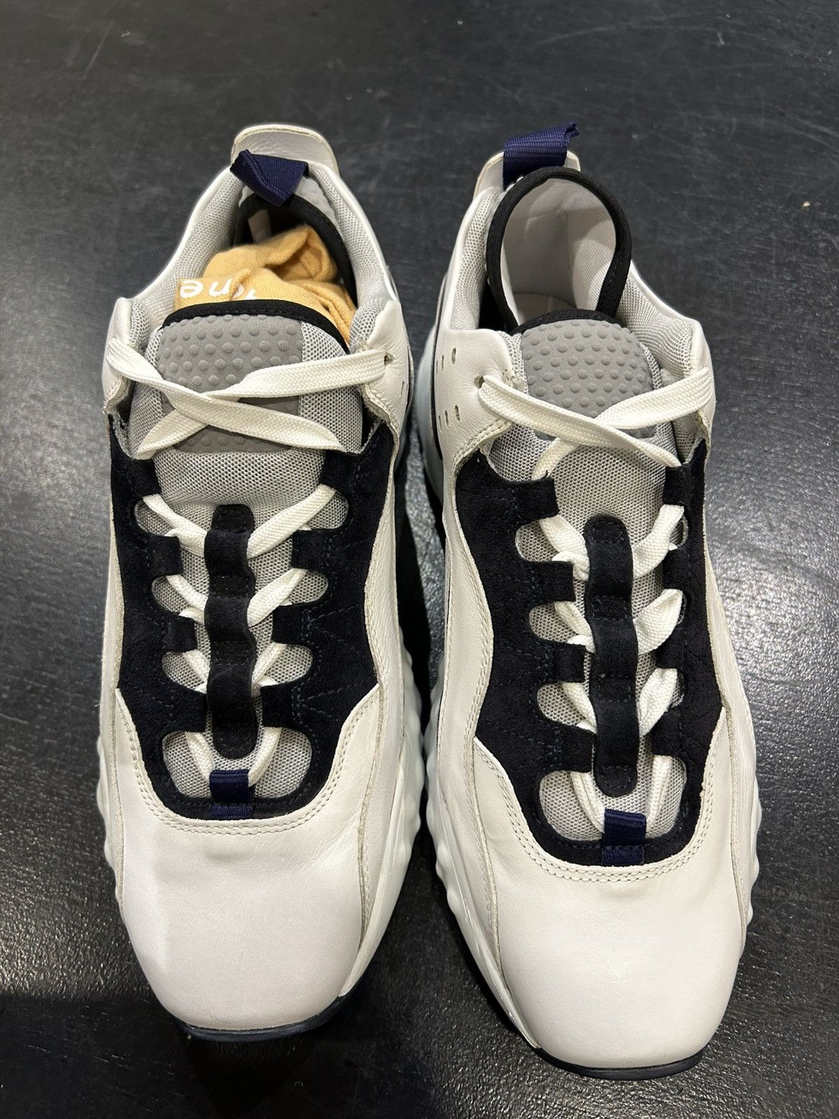 Acne Studios Acne Studios Rockaway Sneakers - White/Navy Size US 10 / EU 43 - 6 Thumbnail
