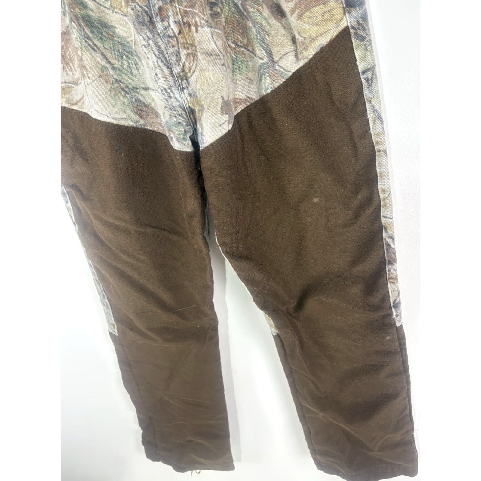 Wrangler VINTAGE Wrangler ProGear Pants Men 36x31 Camo/Brown Canvas Carpenter Workwear 5-Pocket Mens Size US 36 / EU 52 - 3 Thumbnail