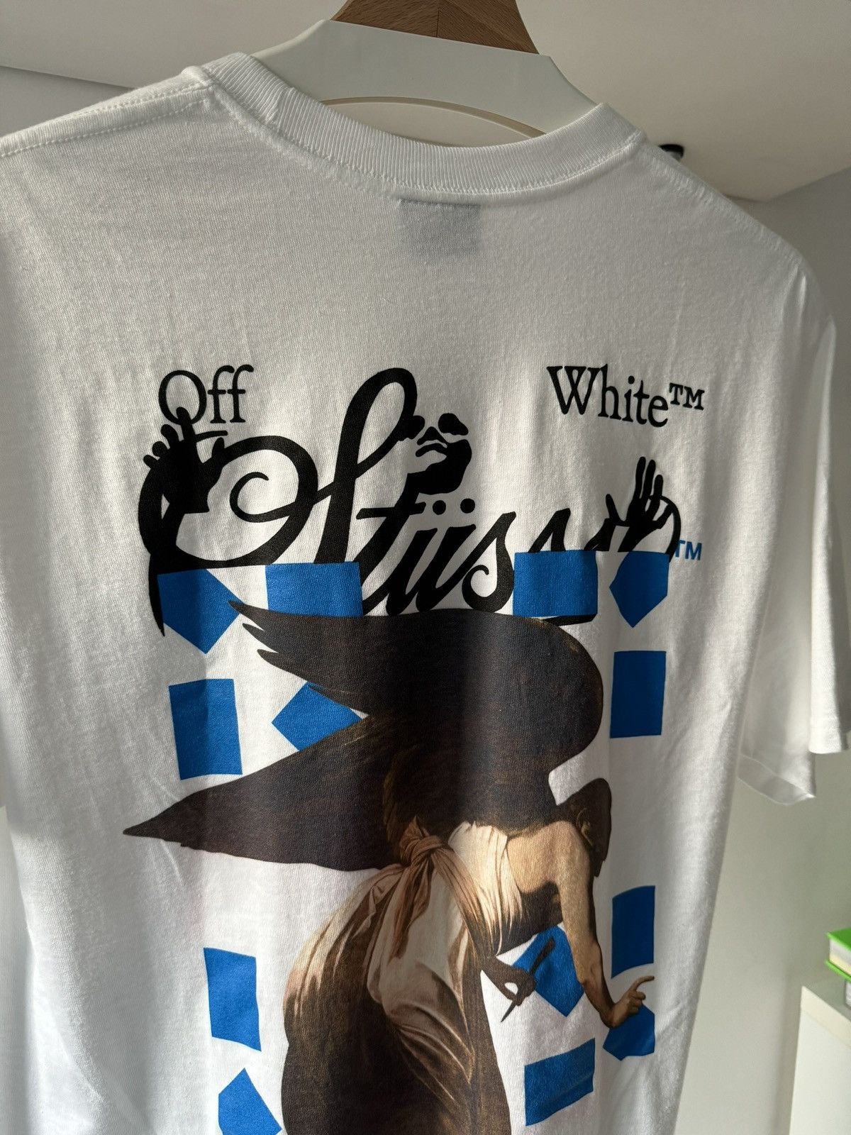 Stussy Stussy x Virgil Abloh (Off-White) tee white Size US M / EU 48-50 / 2 - 7 Thumbnail