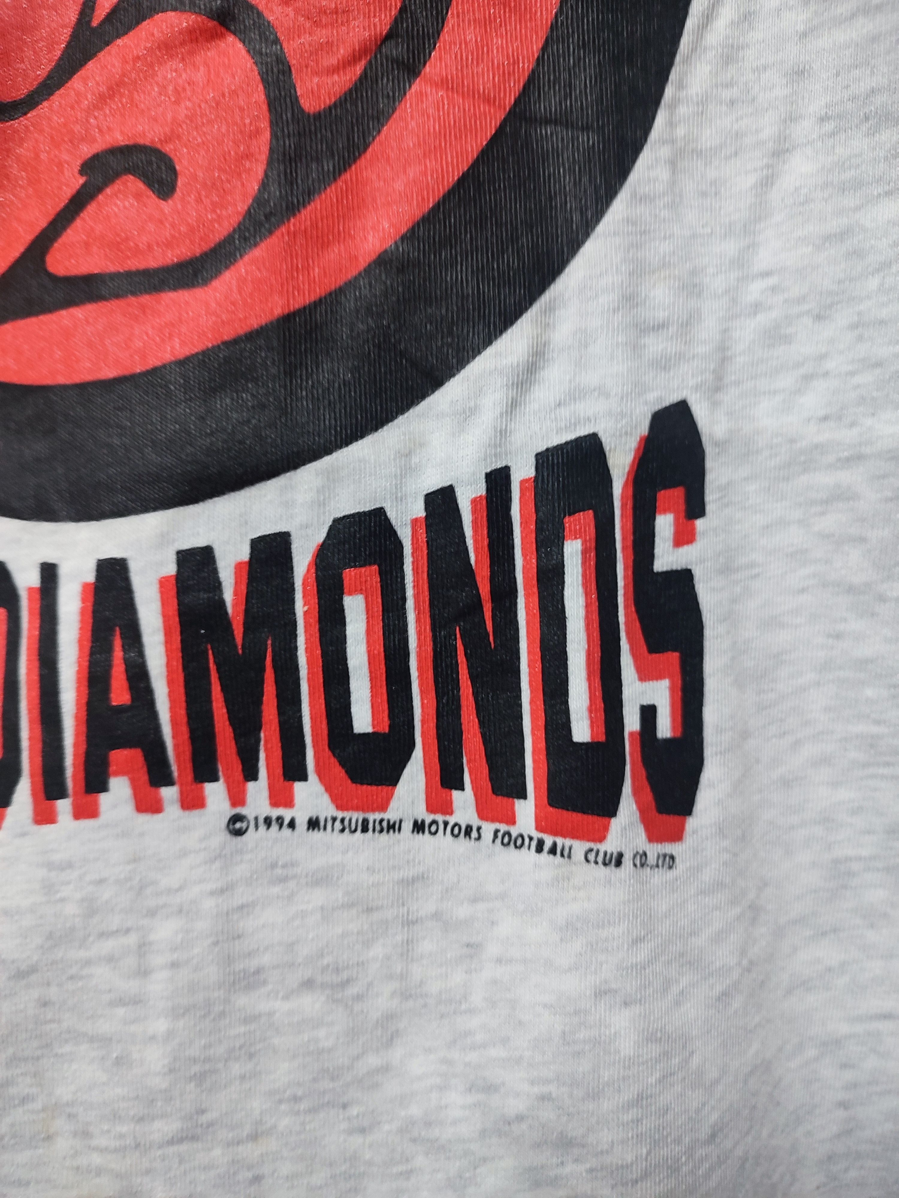 Japanese Brand × Vintage 🔥VINTAGE🔥 ©1994 Urawa Red Diamonds Long Sleeve Tshirt Size US L / EU 52-54 / 3 - 6 Thumbnail