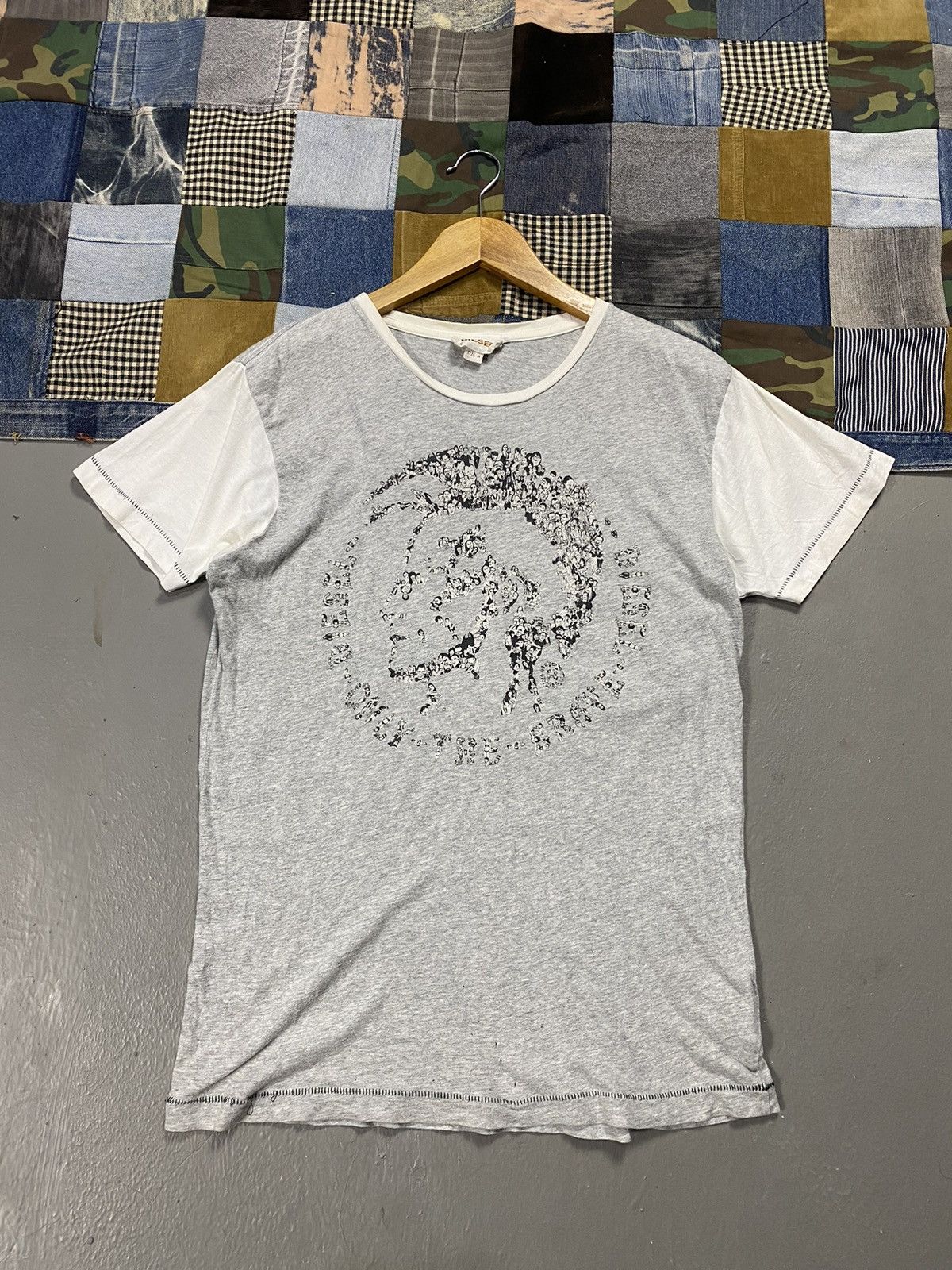 Diesel Diesel Tshirt Nice Design Punk Art Size US M / EU 48-50 / 2 - 1 Thumbnail