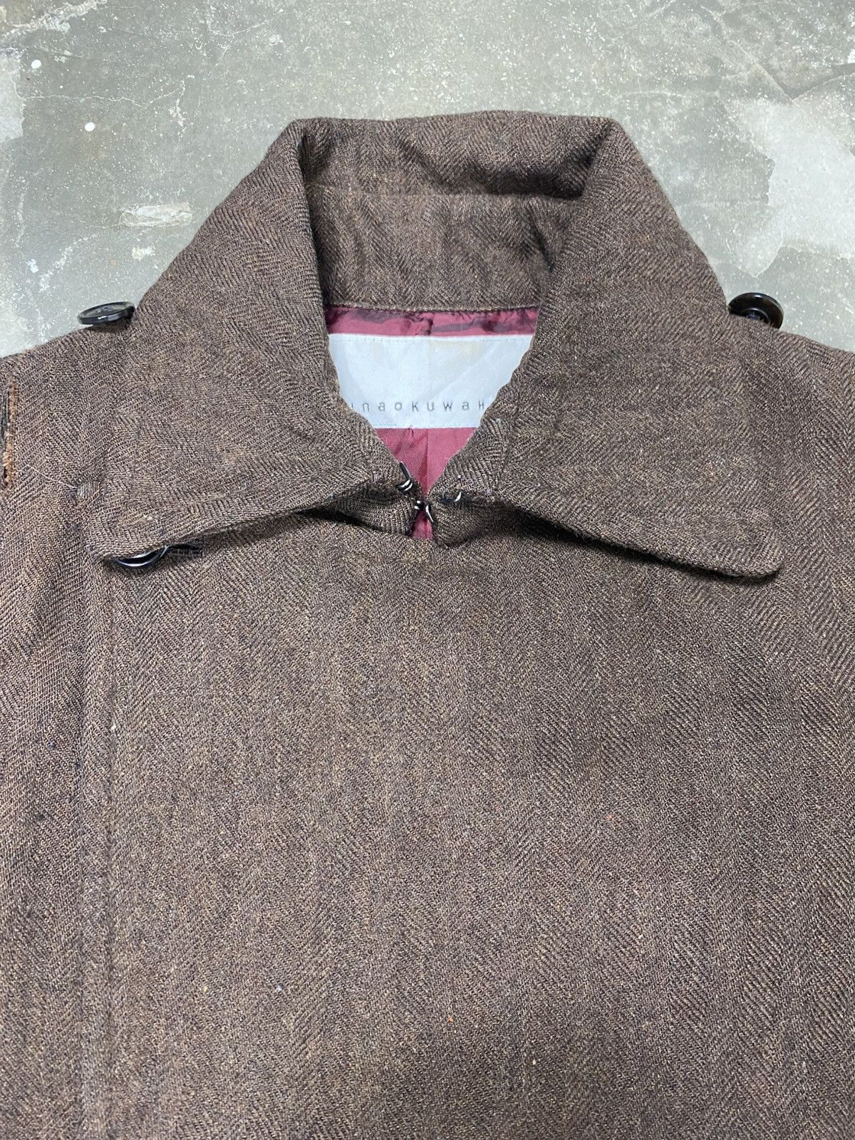 Issey Miyake Sunao Kuwahara Double Breasted Wool Jacket Size S / US 4 / IT 40 - 13 Thumbnail