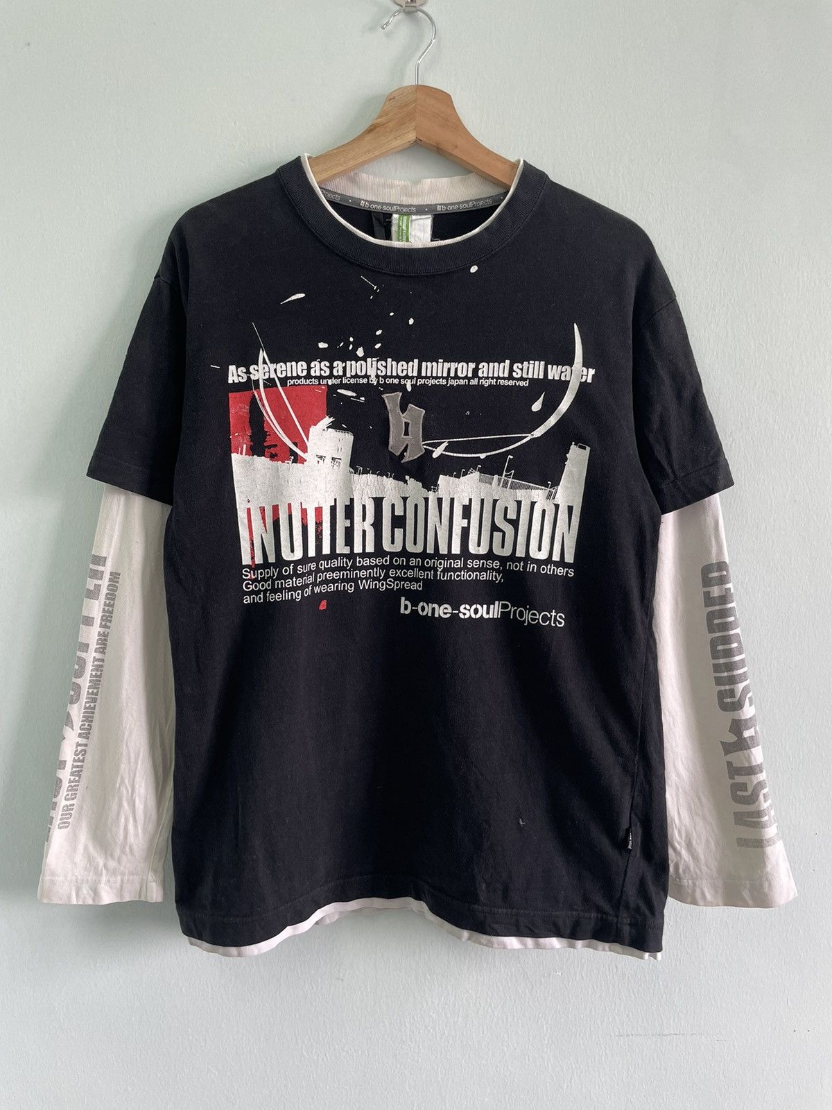 Beauty Beast × If Six Was Nine × Japanese Brand 💥BindingOffer❗️Vintage Japanese Brand Poem Double Layer Size US M / EU 48-50 / 2 - 1 Thumbnail
