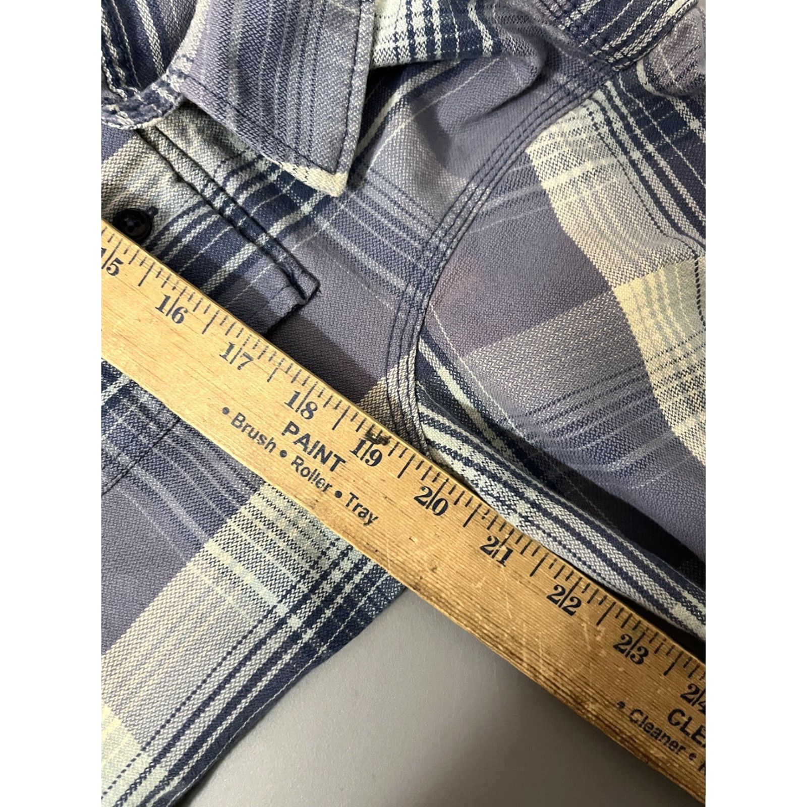 Gap Gap Mens Medium Blue Plaid Button Up Shirt Cotton Long Sleeve Collared Mens Size US M / EU 48-50 / 2 - 5 Thumbnail