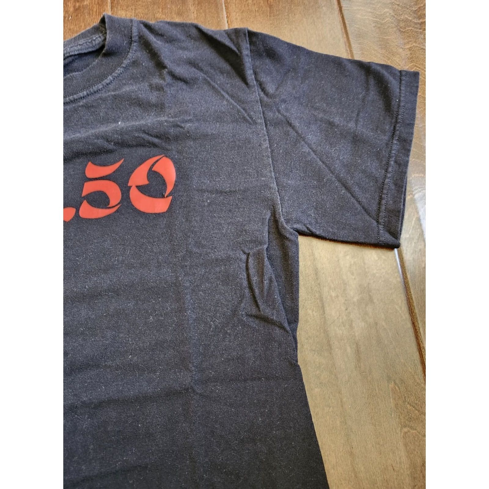 Vintage Russell Peters T-Shirt - Solid Black, Crew Neck, Short Sleeve - Unisex Adults, Size S, 100% Cotton, Basic Tee, Comedy, Romance? Size US S / EU 44-46 / 1 - 7 Thumbnail