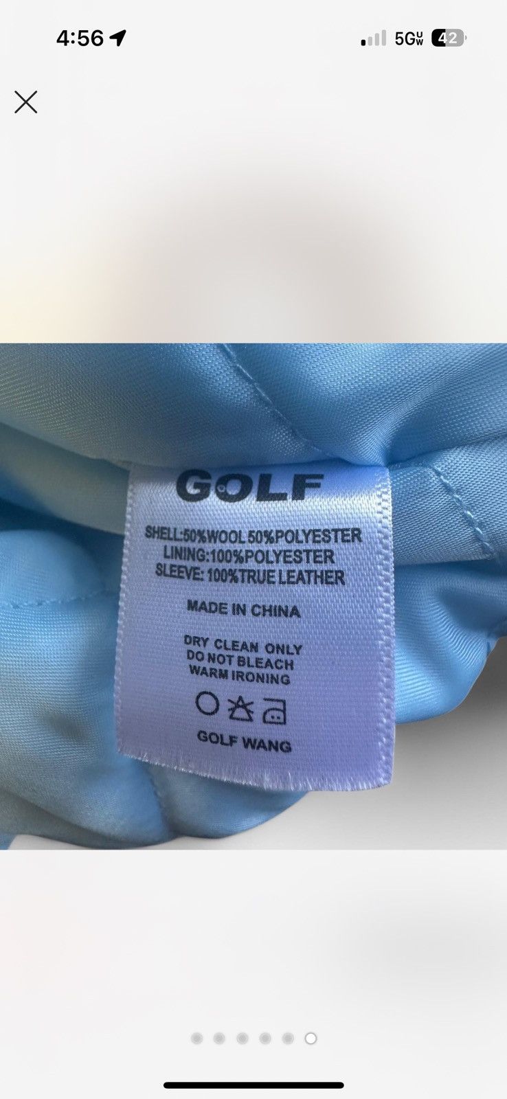 Golf Wang GOLF WANG Championship Letterman Varsity Jacket Size US XL / EU 56 / 4 - 6 Thumbnail