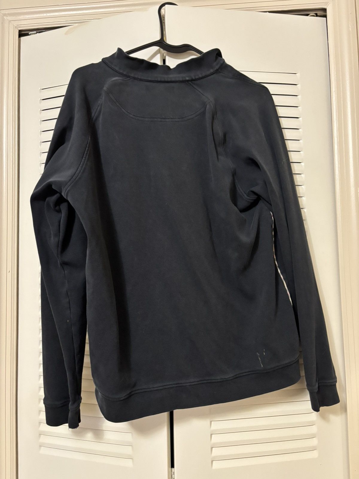 Burberry Burberry Quarter Zip Pullover Size US L / EU 52-54 / 3 - 2 Thumbnail