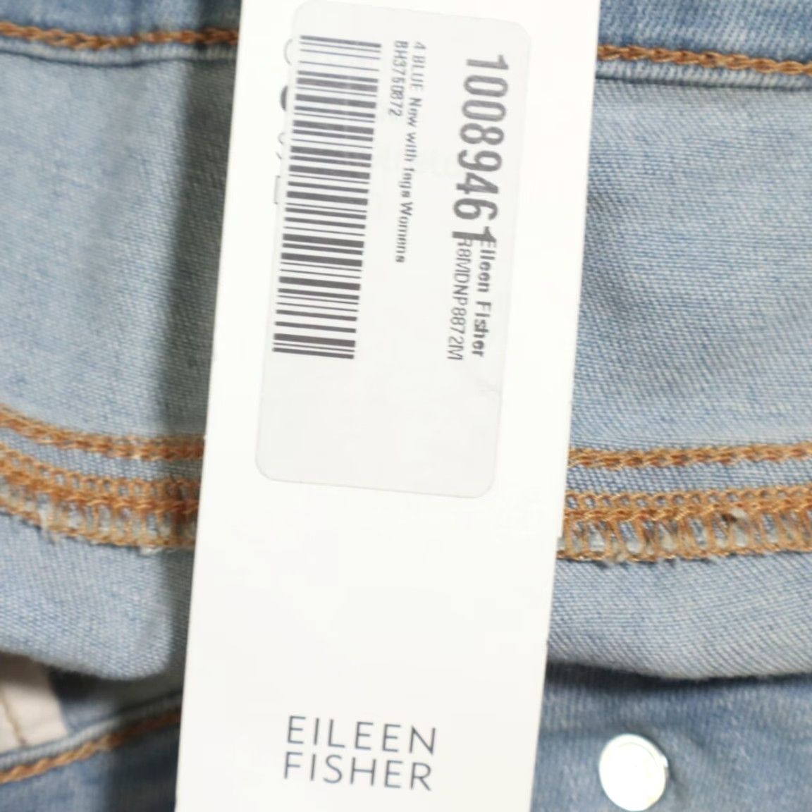Eileen Fisher Eileen Fisher Jeans Slim Ankle Cotton Blend Denim Blue Women's 4 Slim fit Jeans Pants 28 Inseam 27in Size 27" / US 4 / IT 40 - 6 Thumbnail