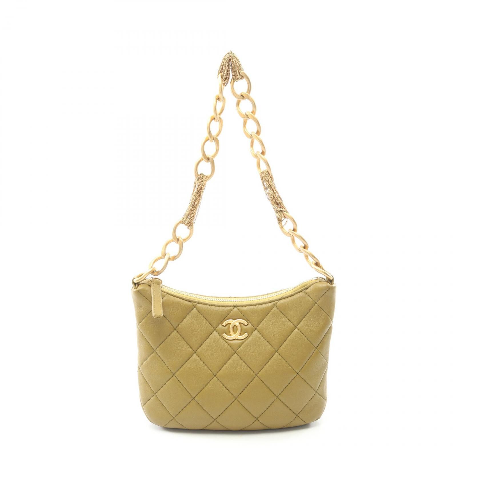 Chanel Chanel CHANEL Small Hobo Lambskin Shoulder Bag Leather Shoulder Bag AS3223 DUTY FREE for USA Size ONE SIZE - 1 Thumbnail