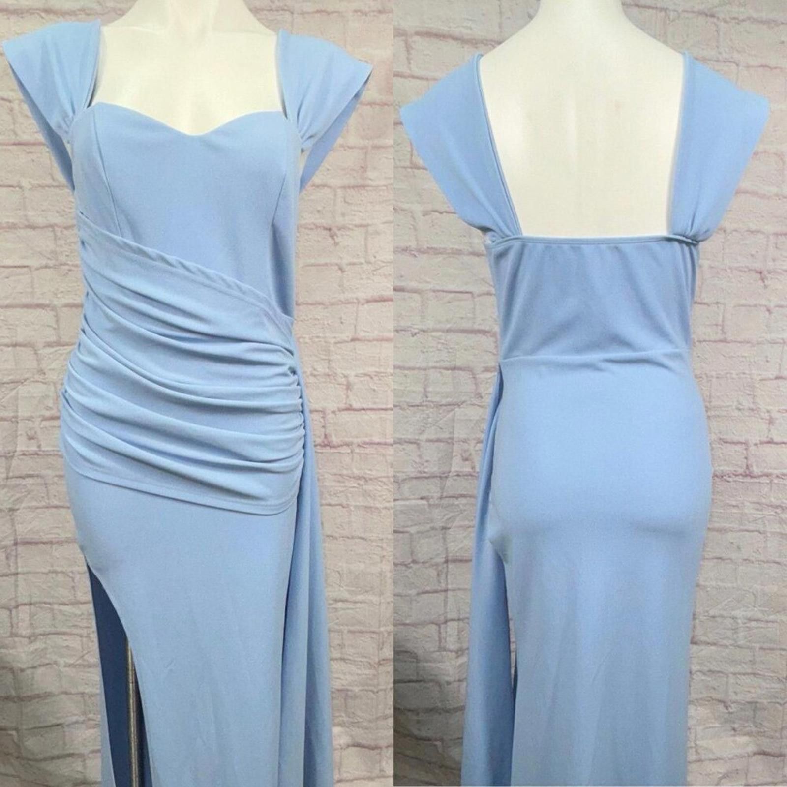 Cyderhouse Cider Satin Sweetheart Runched Split Maxi Dress Size Medium Size M / US 6-8 / IT 42-44 - 5 Thumbnail