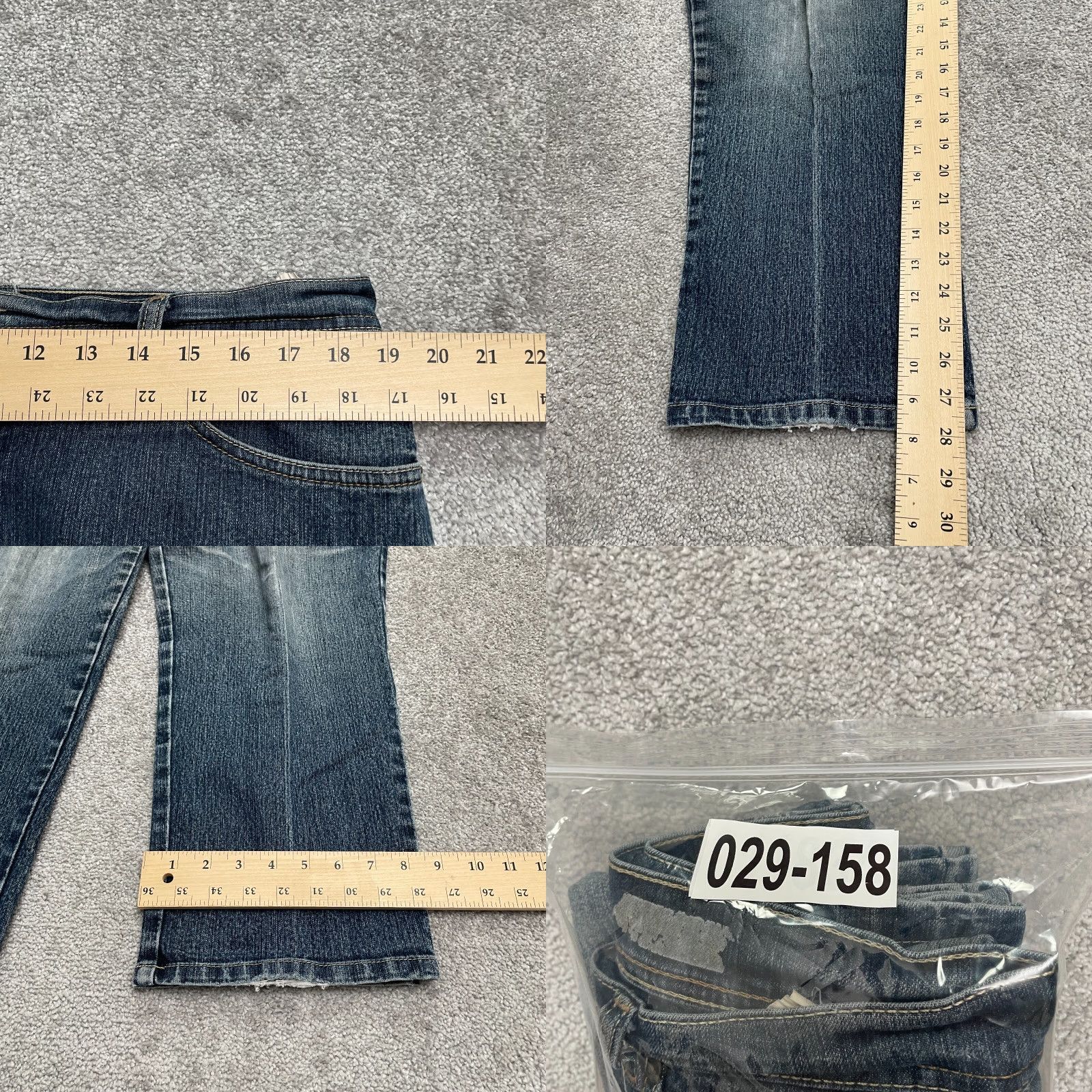 Gloria Vanderbilt Gloria Vanderbilt Jeans Womens 16 Short Blue Straight Denim Cotton 38x28 Casual 5-Pocket Design Baggy? Size 38" / US 16 / IT 52 - 9 Thumbnail