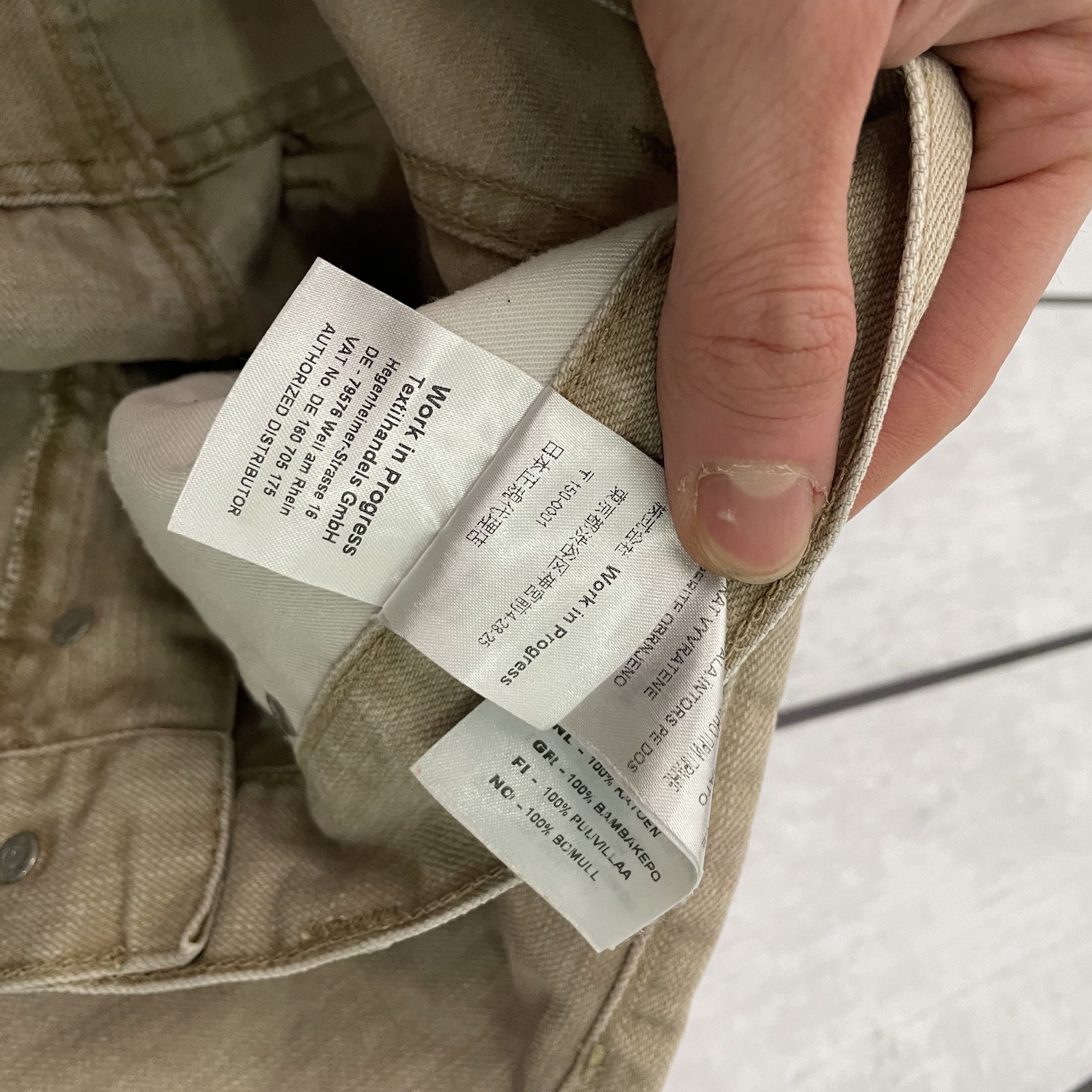 Carhartt Carhartt custom pants 1 of 1 art distressed handmade unique Size US 33 - 11 Thumbnail