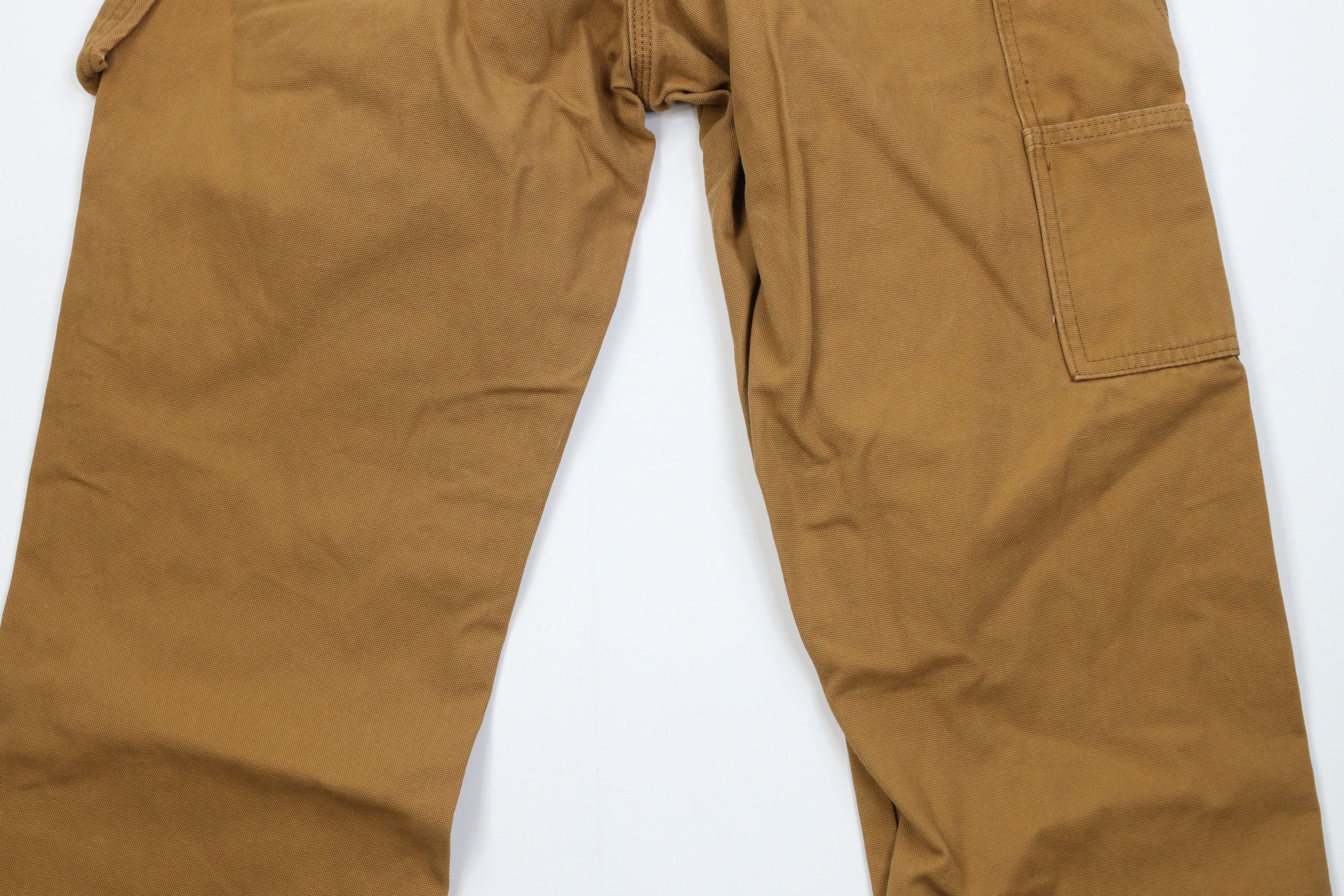 Dickies Vintage Y2K Dickies Wide Leg Dungaree Pants Duck Brown Size US 34 / EU 50 - 12 Thumbnail