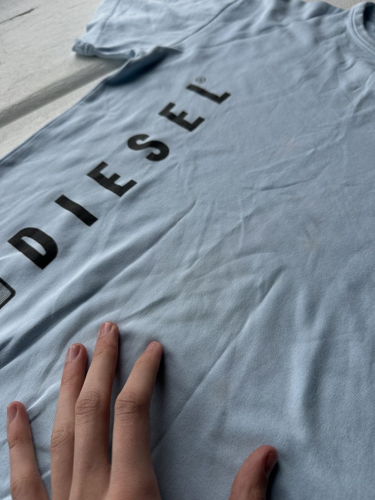 Diesel 🚨DIESEL AVANT GARDE ARCHIVE VINTAGE BIG LOGO T-SHIRT Y2K TEE Size US XL / EU 56 / 4 - 7 Thumbnail