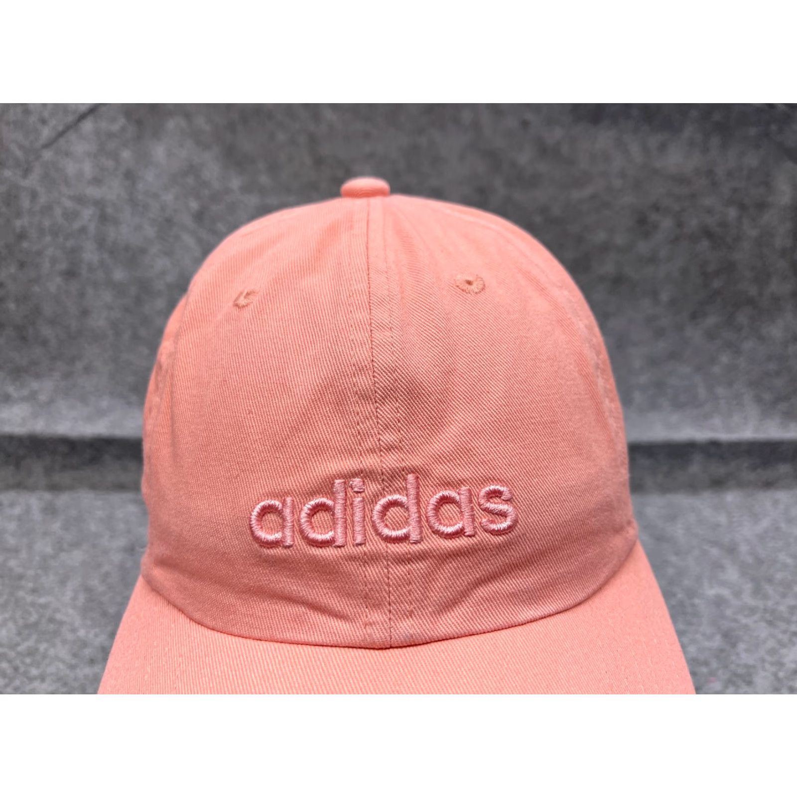 Adidas Vintage Adidas Golf Hat Cap Strap Back Adult One Size Pink Cotton Embroidered Logo Outdoor Sports Size ONE SIZE - 2 Thumbnail