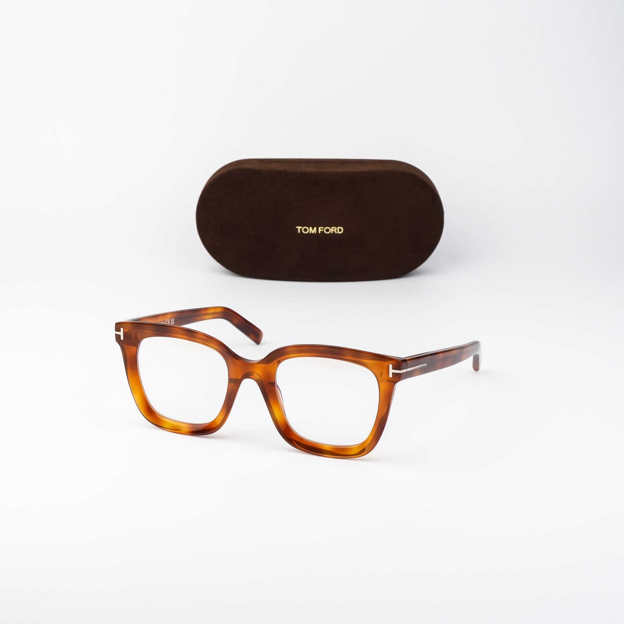 Tom Ford Tom Ford Women Eyeglasses Square FT5880-B 053 NEW AUTHENTIC Size ONE SIZE - 1 Thumbnail