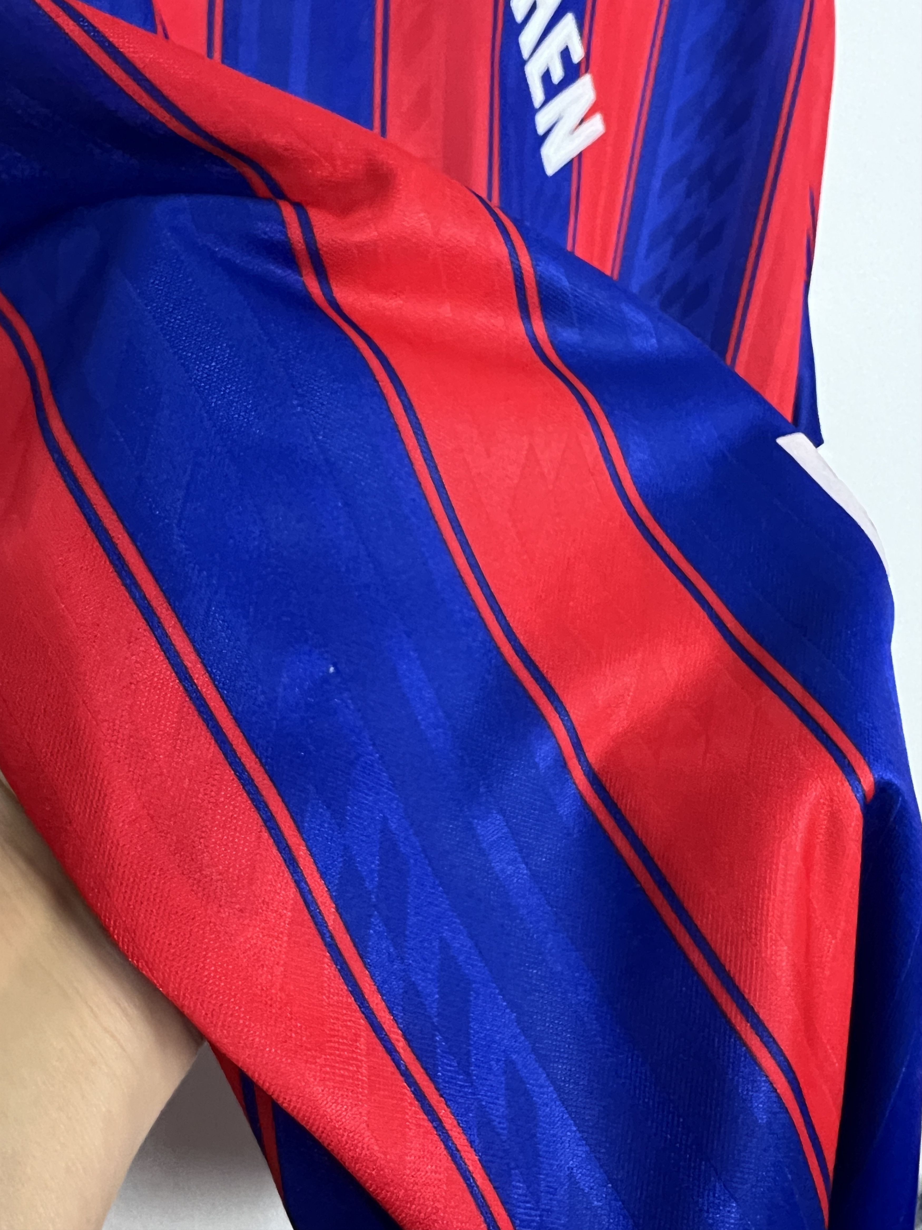 Adidas Bayern Munich football shirt Soccer #5 Helmer Jersey Trikot Size US XL / EU 56 / 4 - 10 Thumbnail