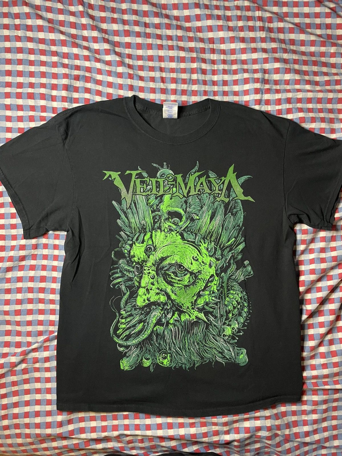 Vintage Vintage 2000s Veil of Maya shirt Size US L / EU 52-54 / 3 - 1 Thumbnail