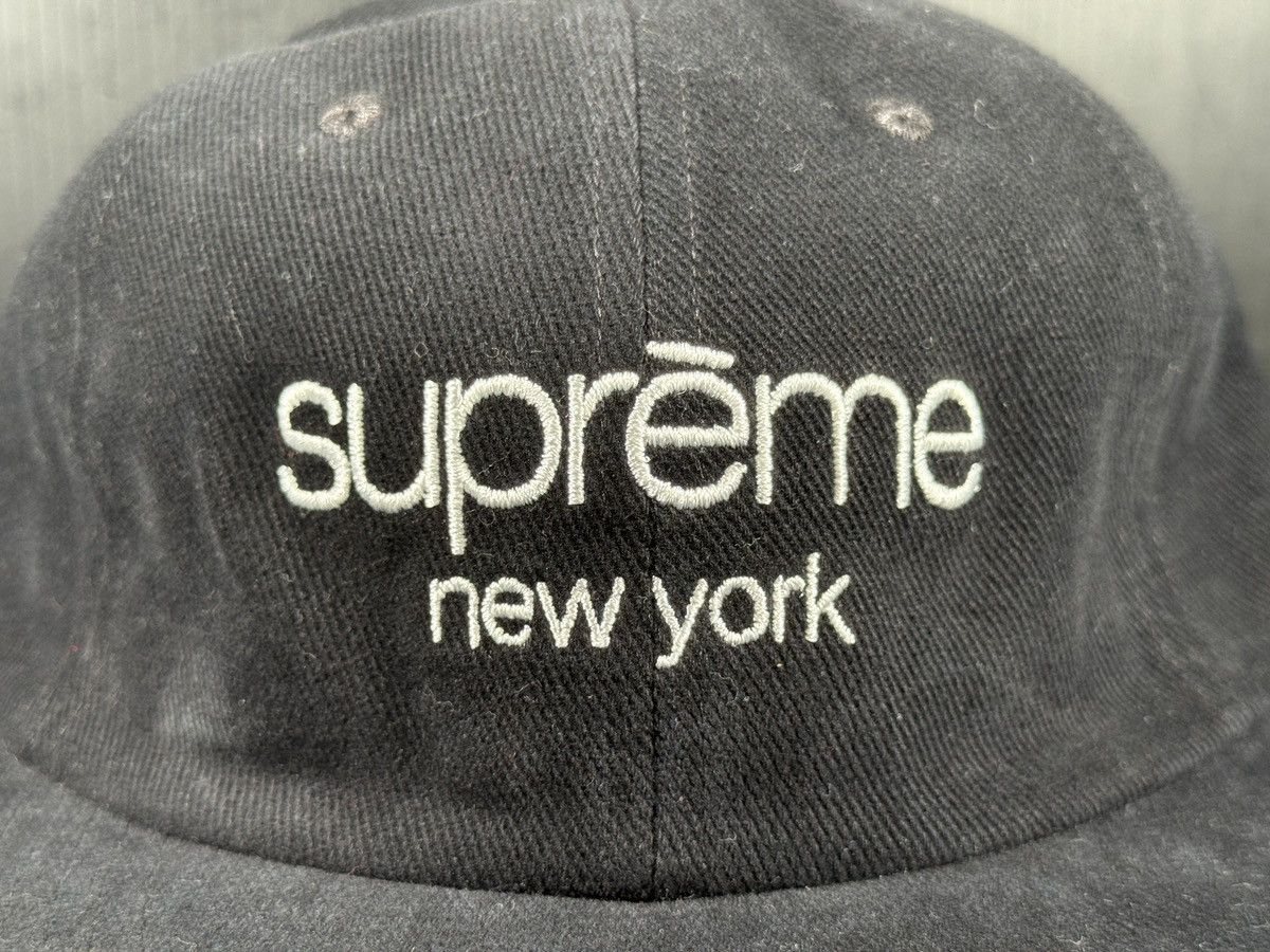 Supreme SUPREME SS18 CLASSIC LOGO 6 PANEL CAP BLACK Size ONE SIZE - 7 Thumbnail