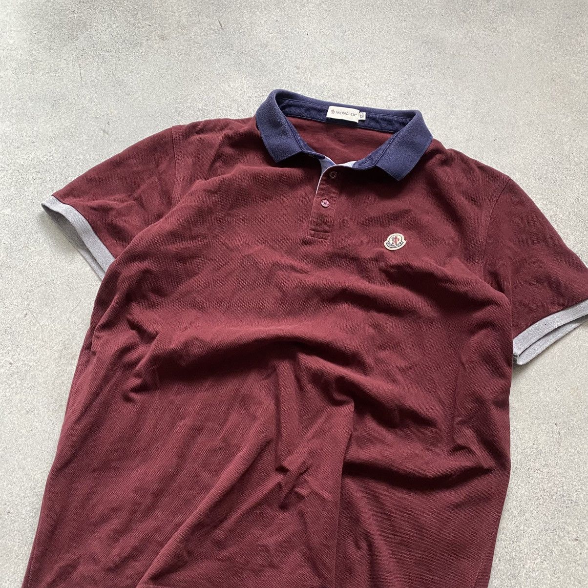Moncler Polo Moncler Maglia T-shirt Vintage Size XL Size US XL / EU 56 / 4 - 2 Thumbnail