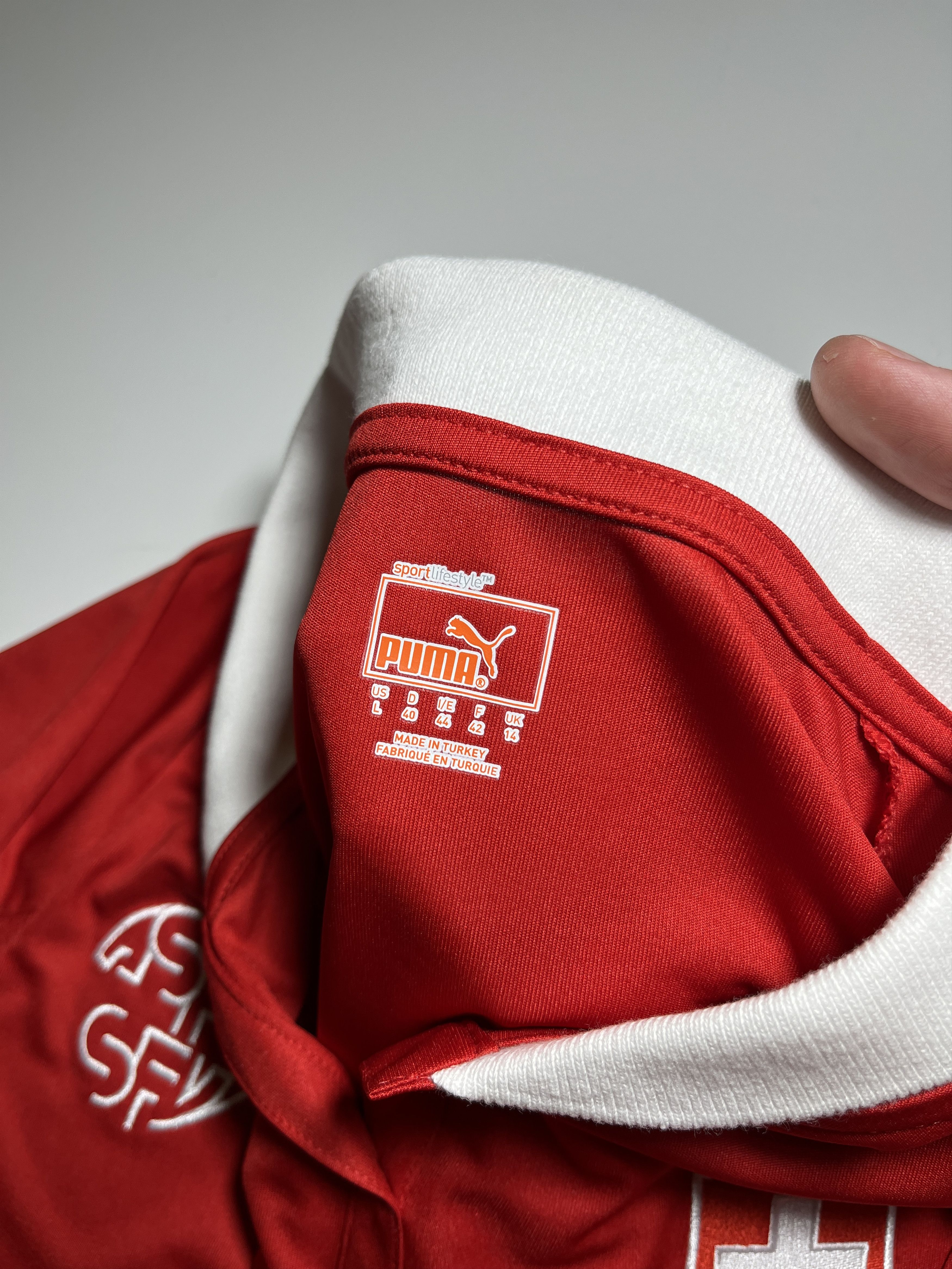 Puma Puma Switzerland National Team 2012-2014 Home Jersey Size US L / EU 52-54 / 3 - 9 Thumbnail
