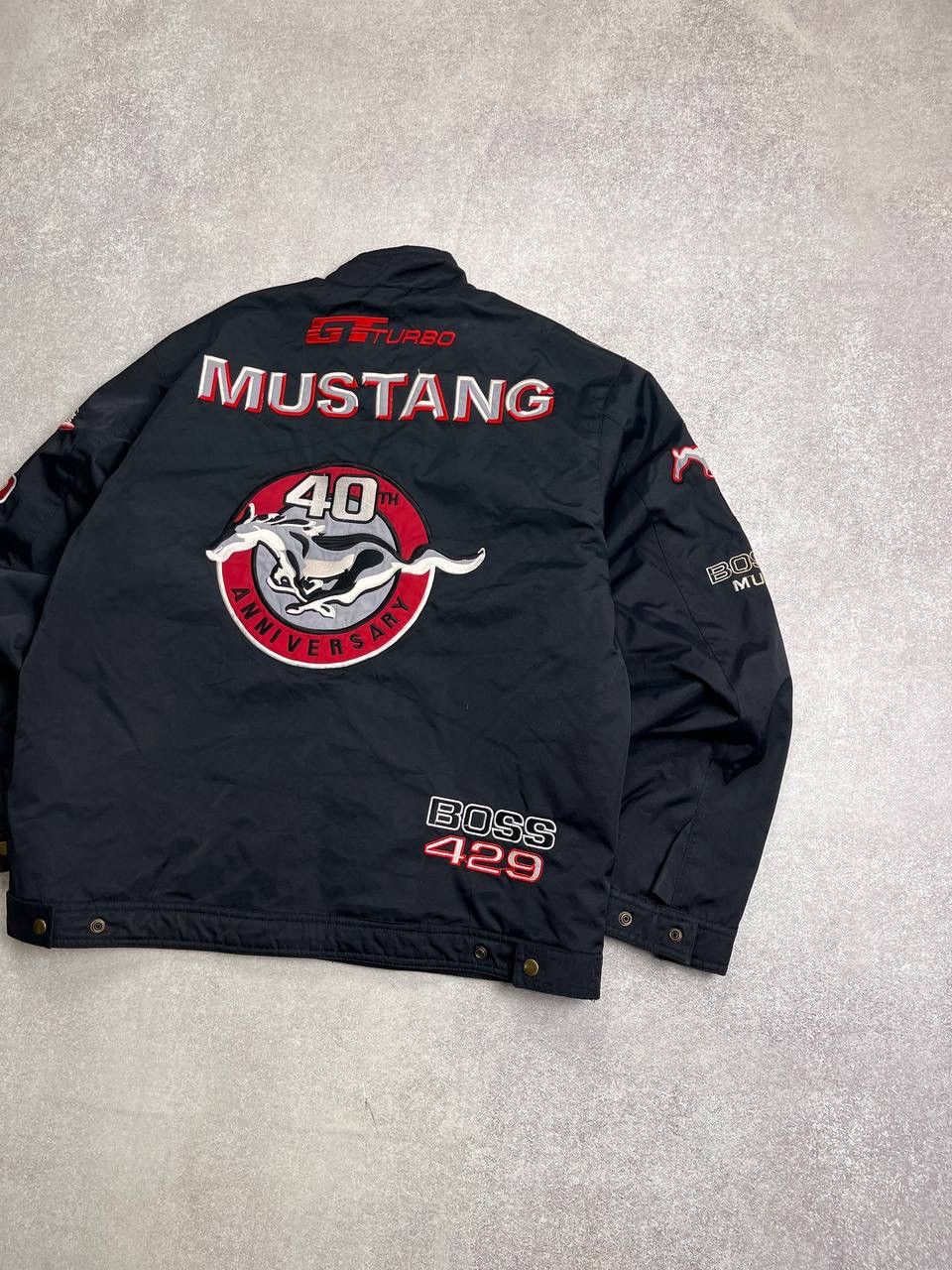 Japanese Brand × Vintage VINTAGE FORD MUSTANG 40th ANNIVERSARY RACING JACKET Y2K XXl Size US XXL / EU 58 / 5 - 5 Thumbnail