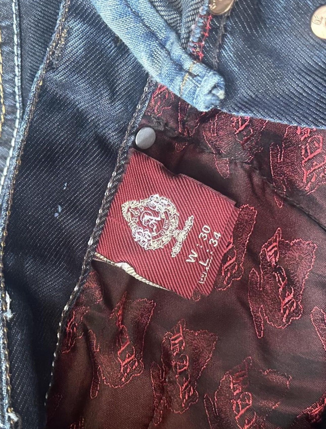 Other BAR MAGIC OF DENIM LIMITED EDITION DISTRESSED EMBROIDERED Size US 30 / EU 46 - 6 Thumbnail