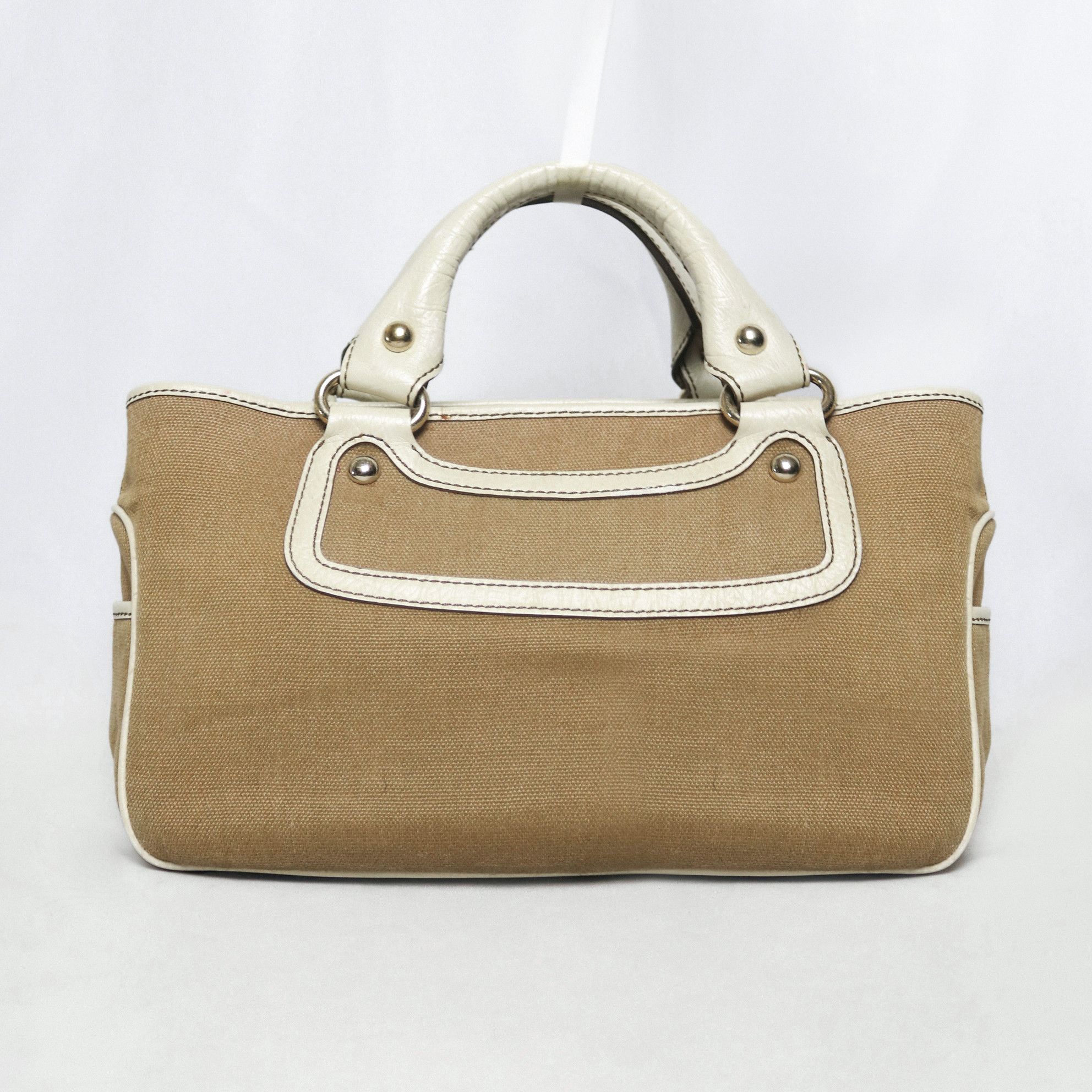 Celine Celine leather trim canvas Boogie bag Size ONE SIZE - 3 Thumbnail