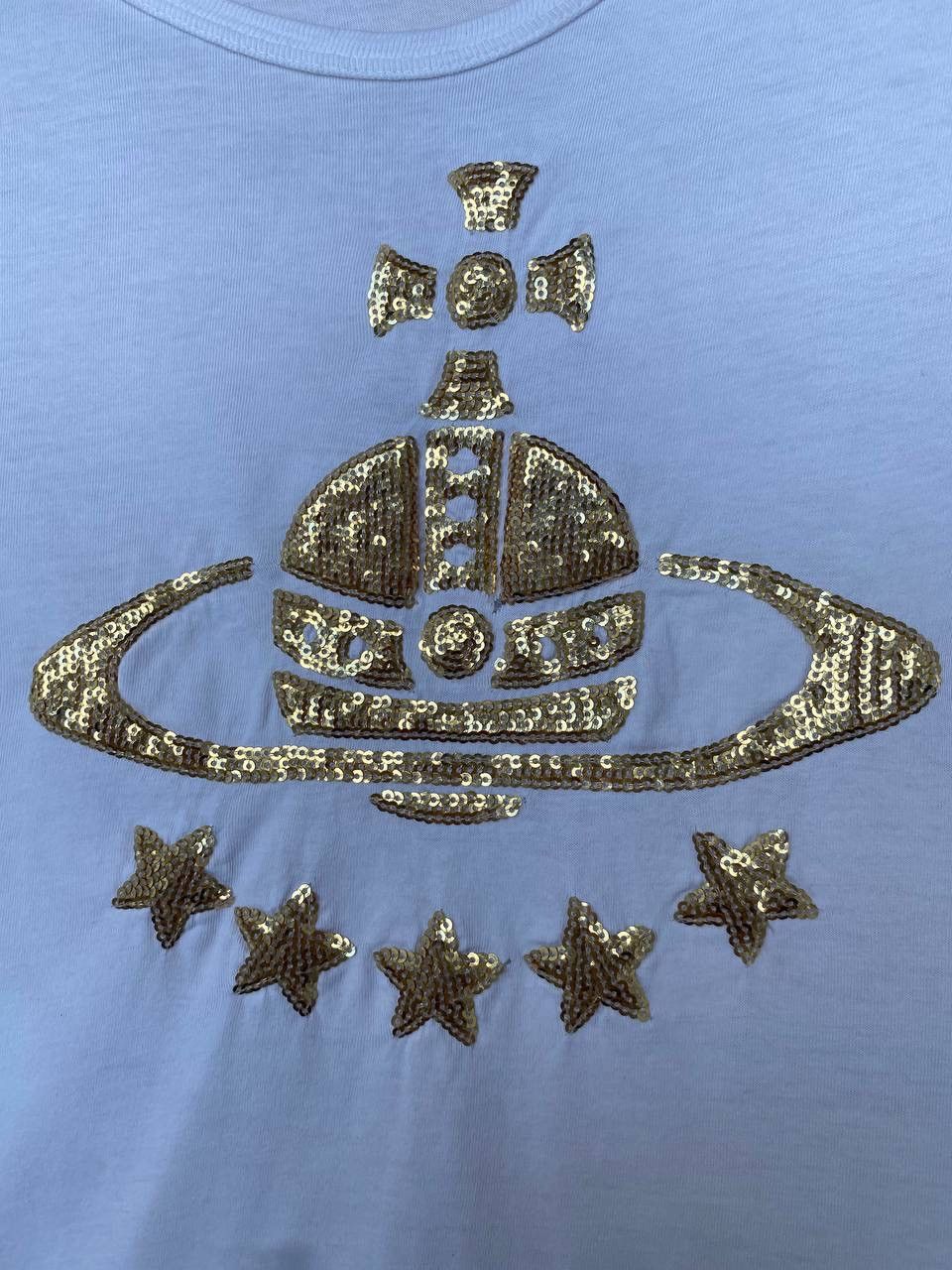 Vivienne Westwood 🔥 Vivienne Westwood Anglomania Bottle Tee Embossed ORB Shirt Size L / US 10 / IT 46 - 4 Thumbnail