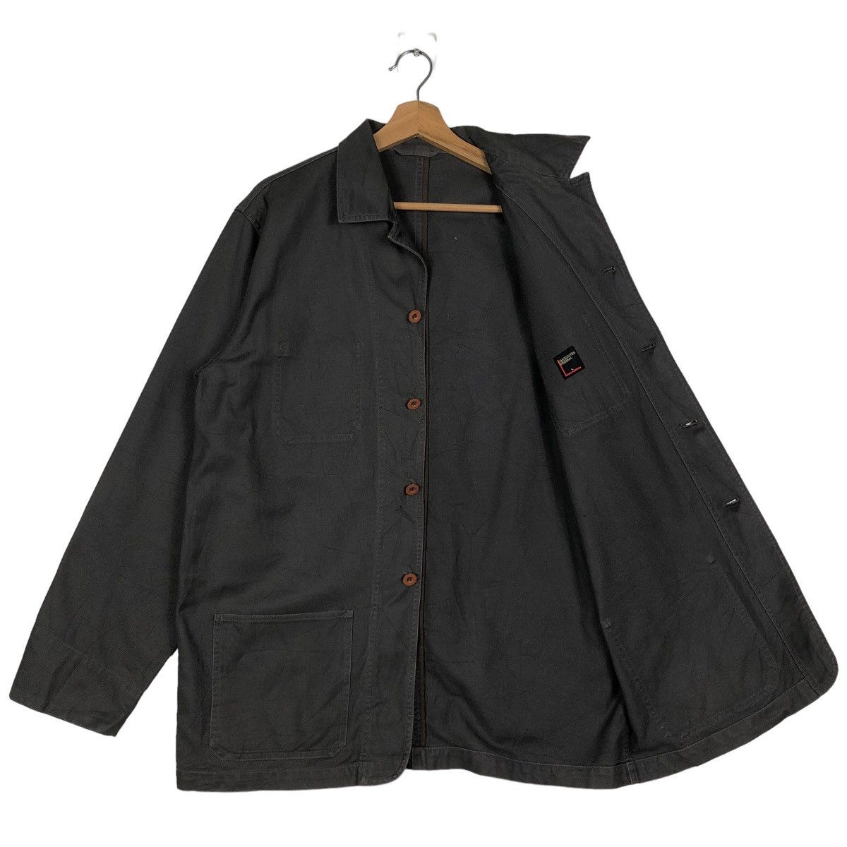 Issey Miyake 🔥Vintage Chore Work Jacket Oaksunited Original Issey Miyake Size US L / EU 52-54 / 3 - 8 Thumbnail