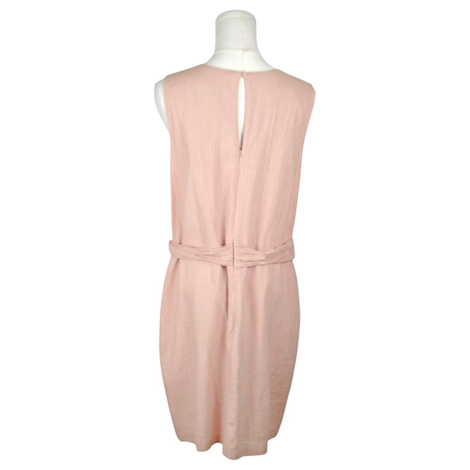 Anthropologie Sunday in Brooklyn Anthropologie Linen Wrap Mini Dress Size L / US 10 / IT 46 - 5 Thumbnail