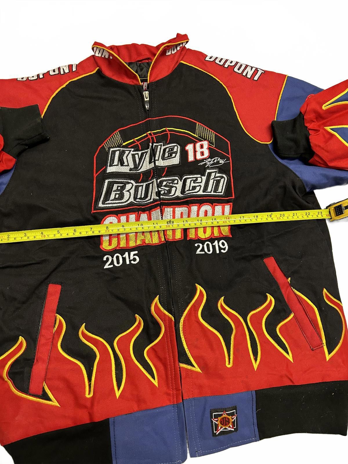 NASCAR Vintage Kyle Busch Champion Racing Jacket Large Size US L / EU 52-54 / 3 - 6 Thumbnail