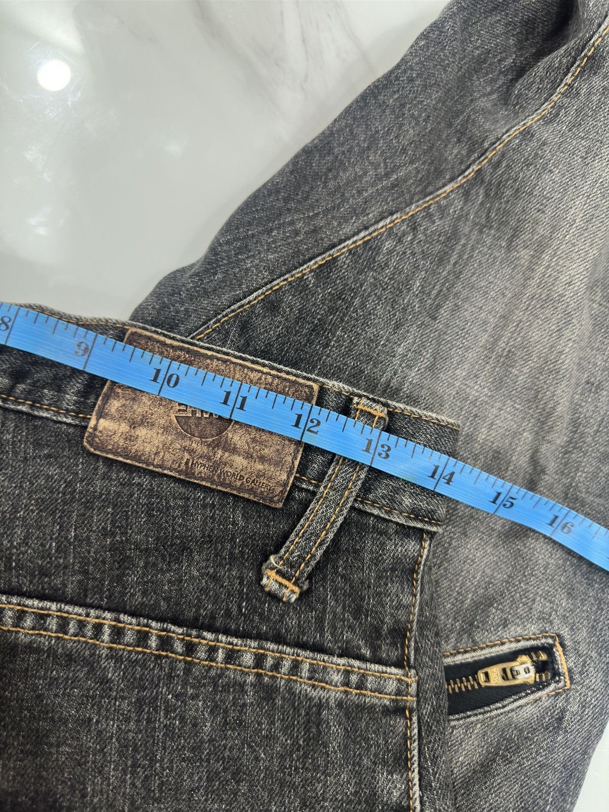 If Six Was Nine × Japanese Brand × Vintage Ehyphen World Gallery Japan Quarter Curve Jeans Kapital Styl Size US 28 / EU 44 - 12 Thumbnail