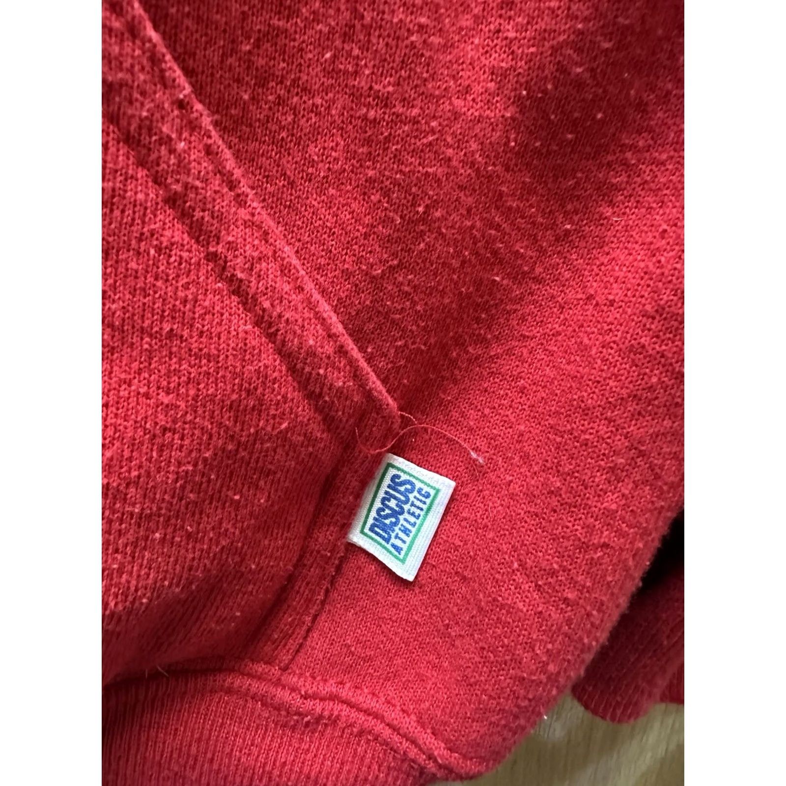 Tultex VINTAGE Tultex Maryland Terrapins Hoodie Size L Red Pullover Spellout USA 90s Men’s Size US L / EU 52-54 / 3 - 5 Thumbnail