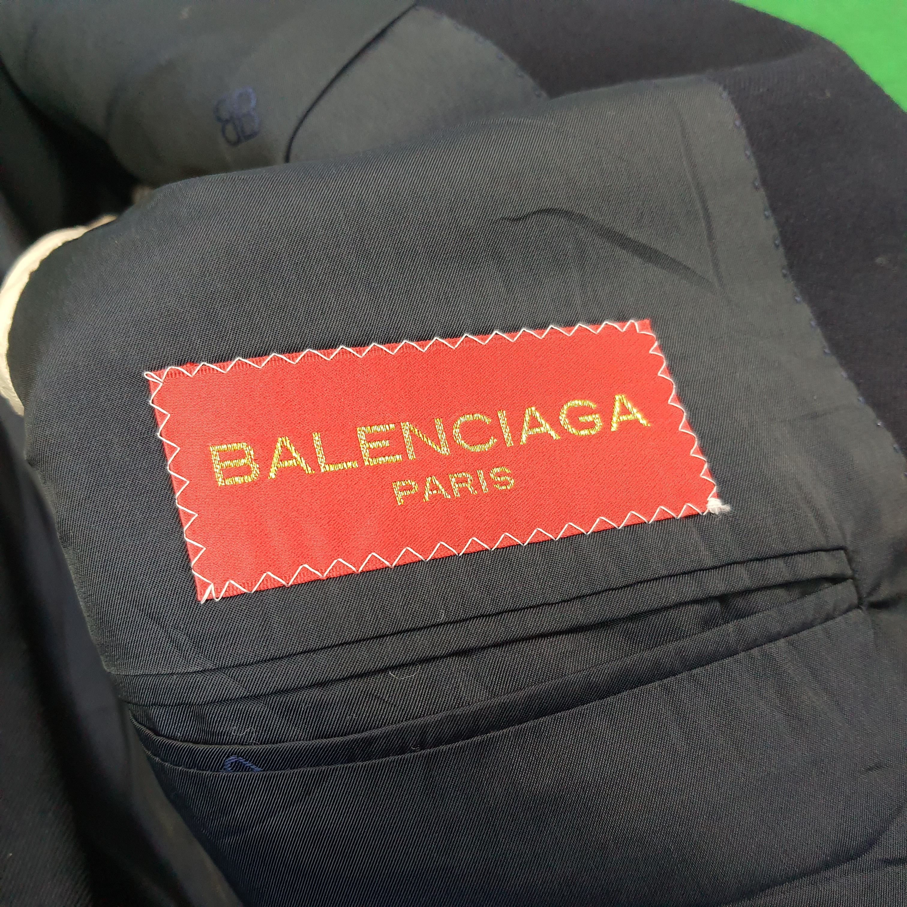 Vintage Vintage Balenciaga Paris Designer Blazer C233N15 Size US M / EU 48-50 / 2 - 5 Thumbnail