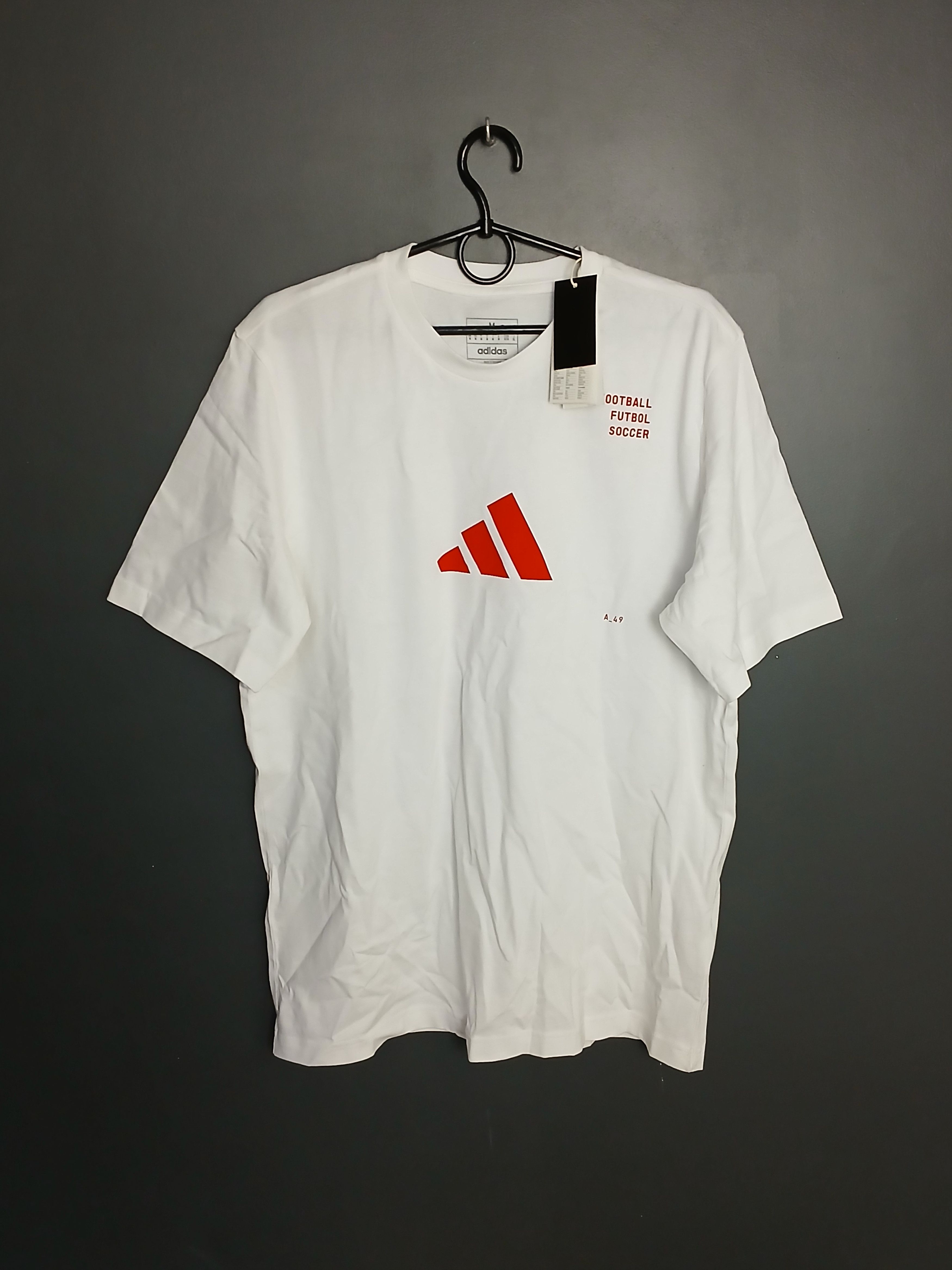 Adidas New Adidas Football Soccer T-Shirt Size US M / EU 48-50 / 2 - 2 Thumbnail