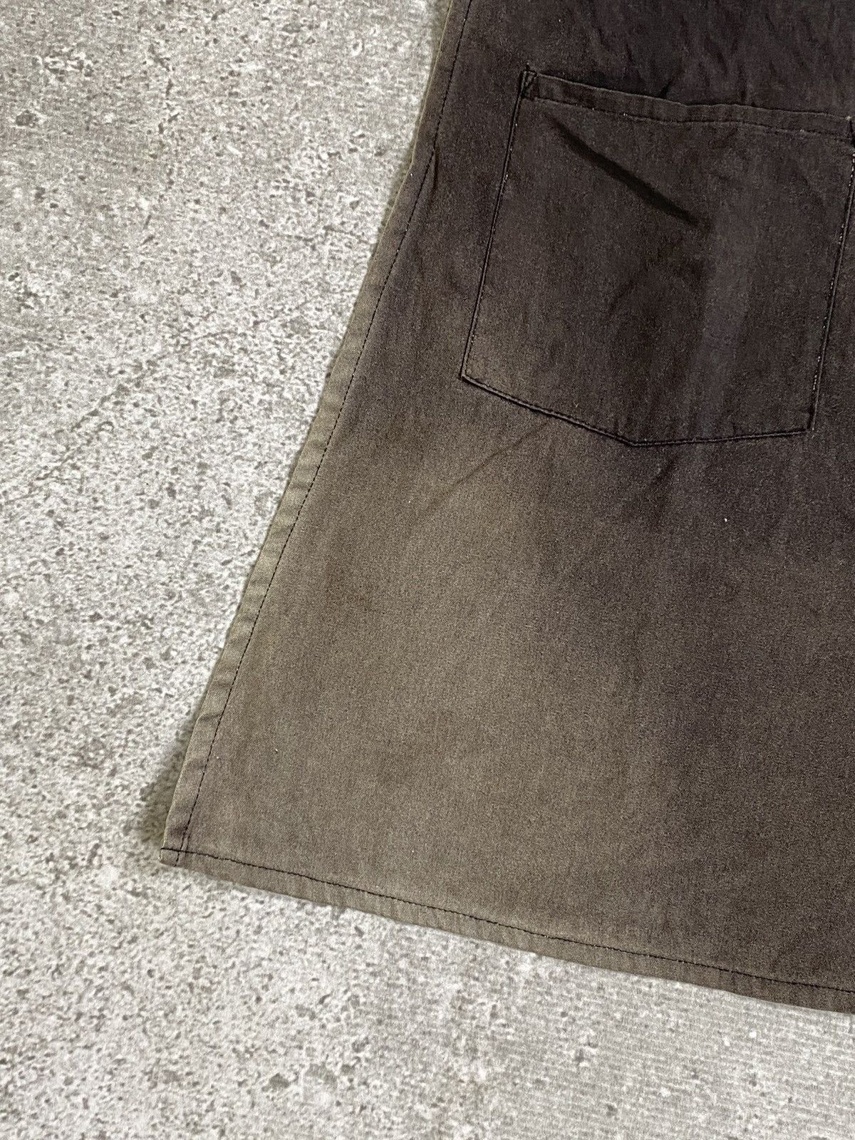 Kansai Yamamoto Vintage Kansai Yamamoto Faded Black Apron Size ONE SIZE - 3 Thumbnail