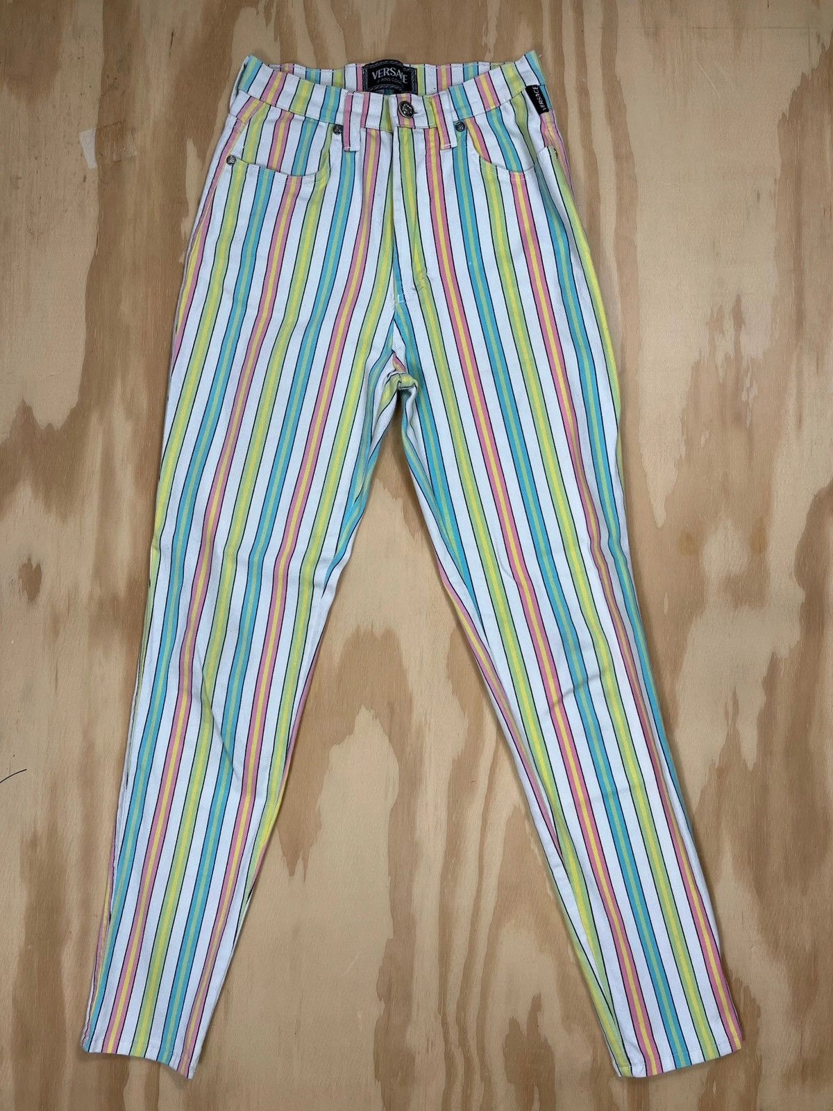 Versace Jeans Couture 1990s versace jeans couture candy Size 29" - 3 Thumbnail
