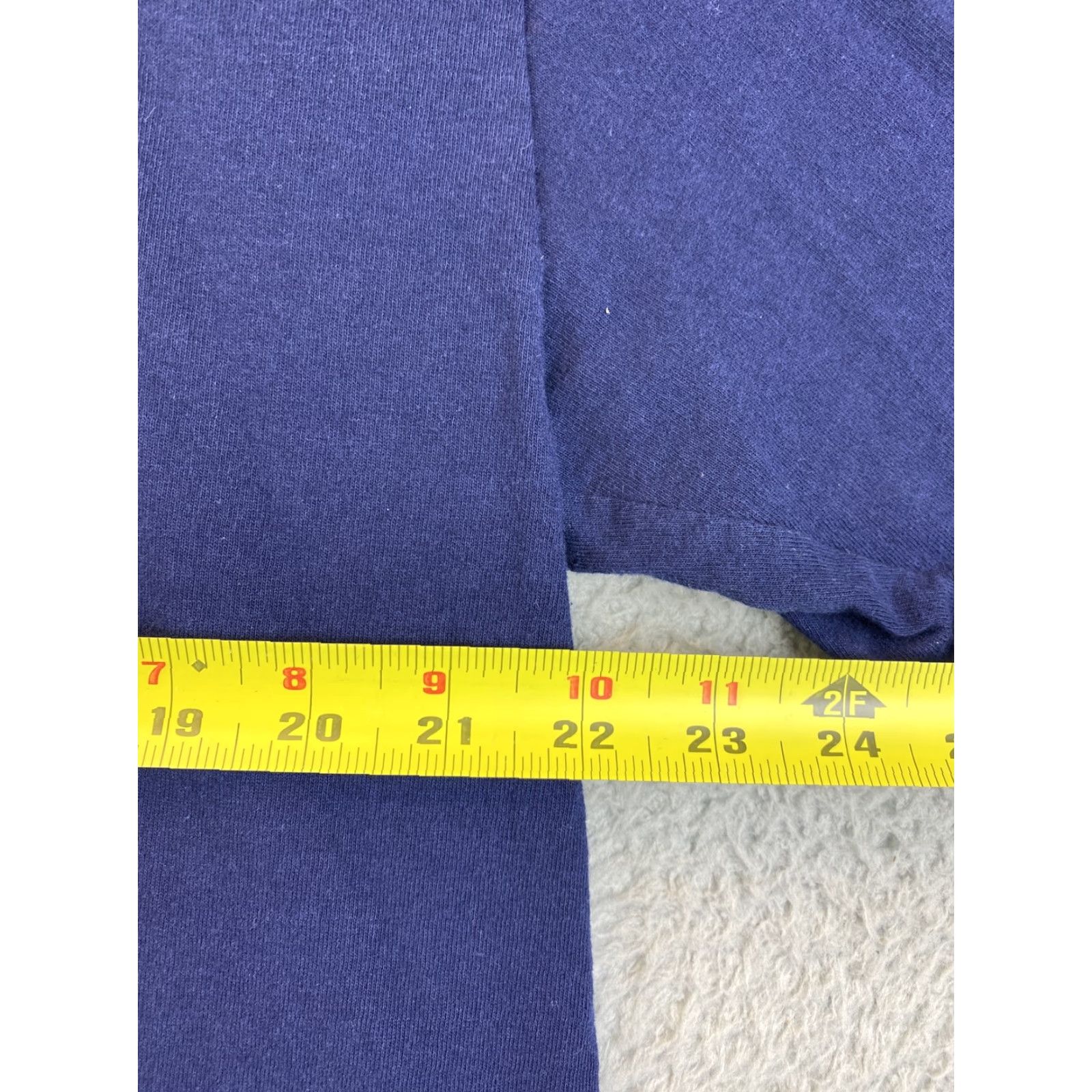 Vintage ProEdge Men’s Blue Crew Neck XL T-Shirt | Solid Basic Tee | Michigan Size US XL / EU 56 / 4 - 6 Thumbnail