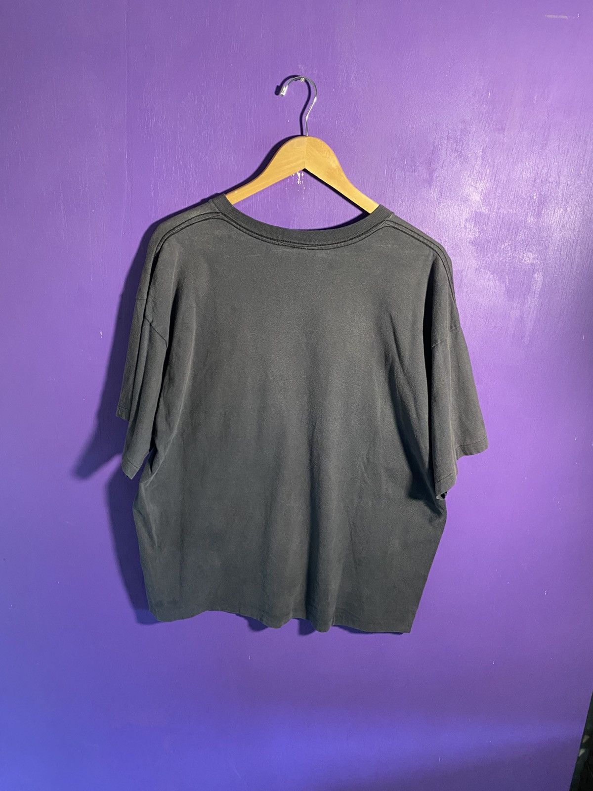 Nike Vintage 80s Nike flight faded logo t-shirt Size US XL / EU 56 / 4 - 2 Thumbnail