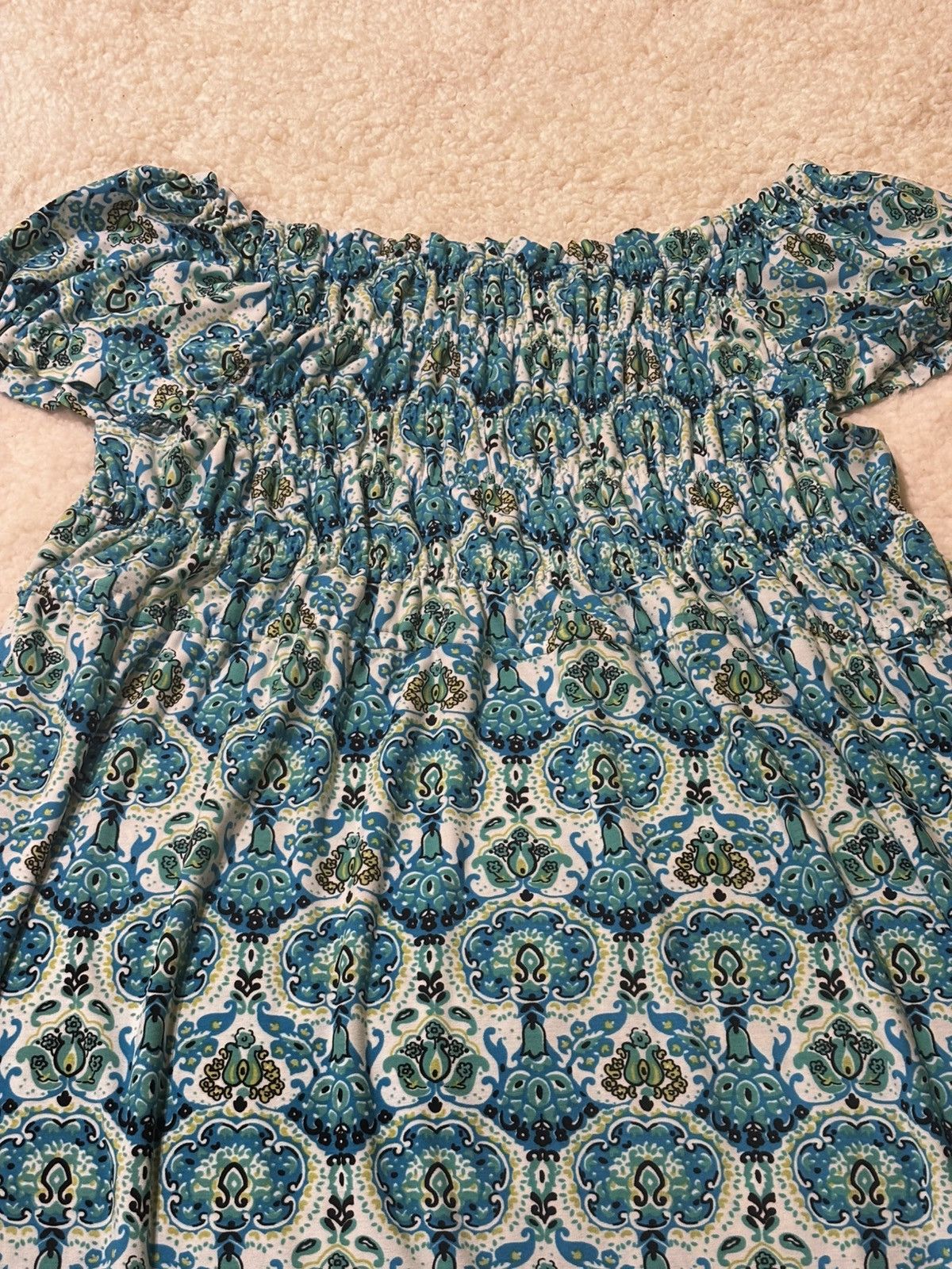 Other Blue & green sleeveless dress1600 Size M / US 6-8 / IT 42-44 - 7 Thumbnail