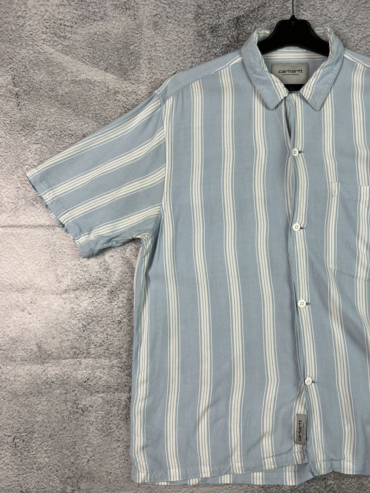 Carhartt Carhartt short sleeve striped shirt Size US L / EU 52-54 / 3 - 5 Thumbnail