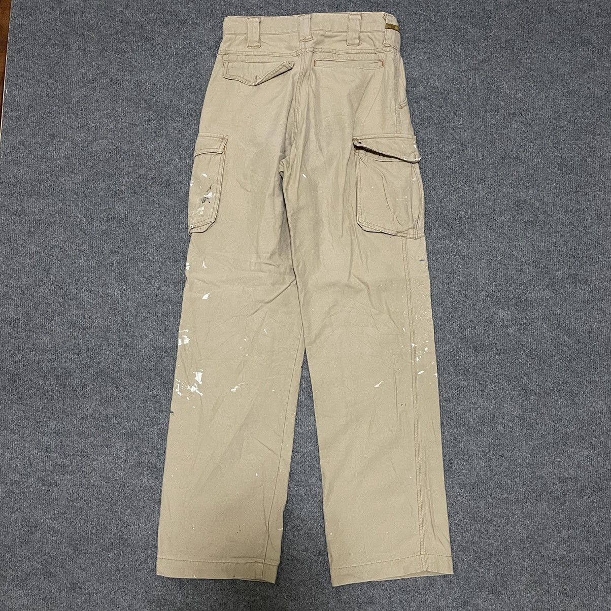 Vintage Vintage Cargo Six Pockets Splattered Paint Pant Size US 27 - 6 Thumbnail