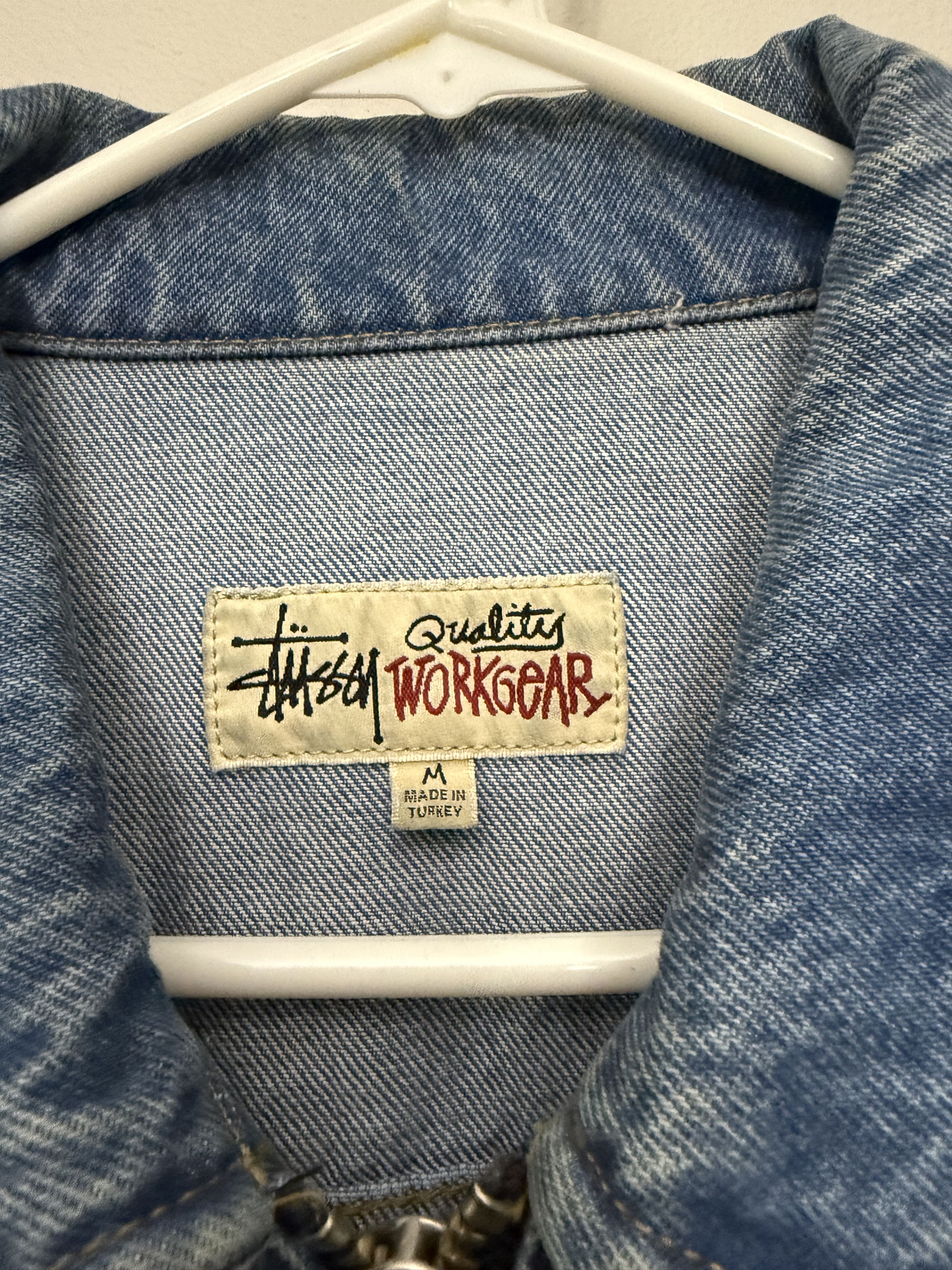 NOMA t.d × Stussy Stussy x Noma t.d Denim Jackets Zip Up Size US M / EU 48-50 / 2 - 2 Thumbnail